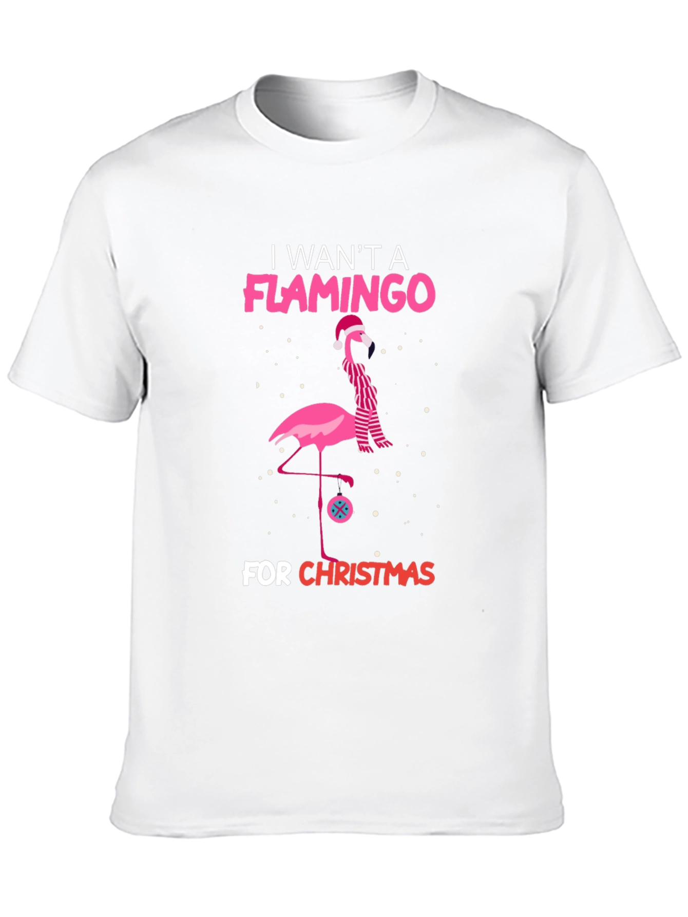 Flamingo Christmas T-Shirt