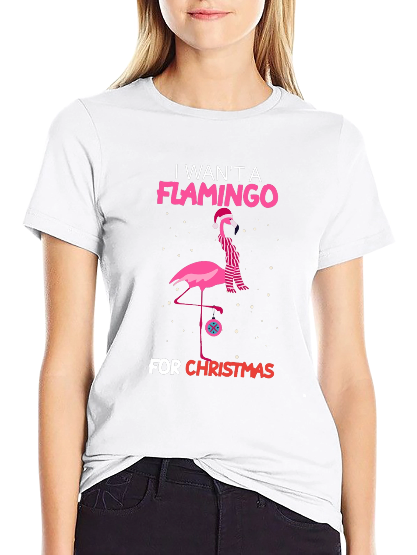 Flamingo Christmas T-Shirt