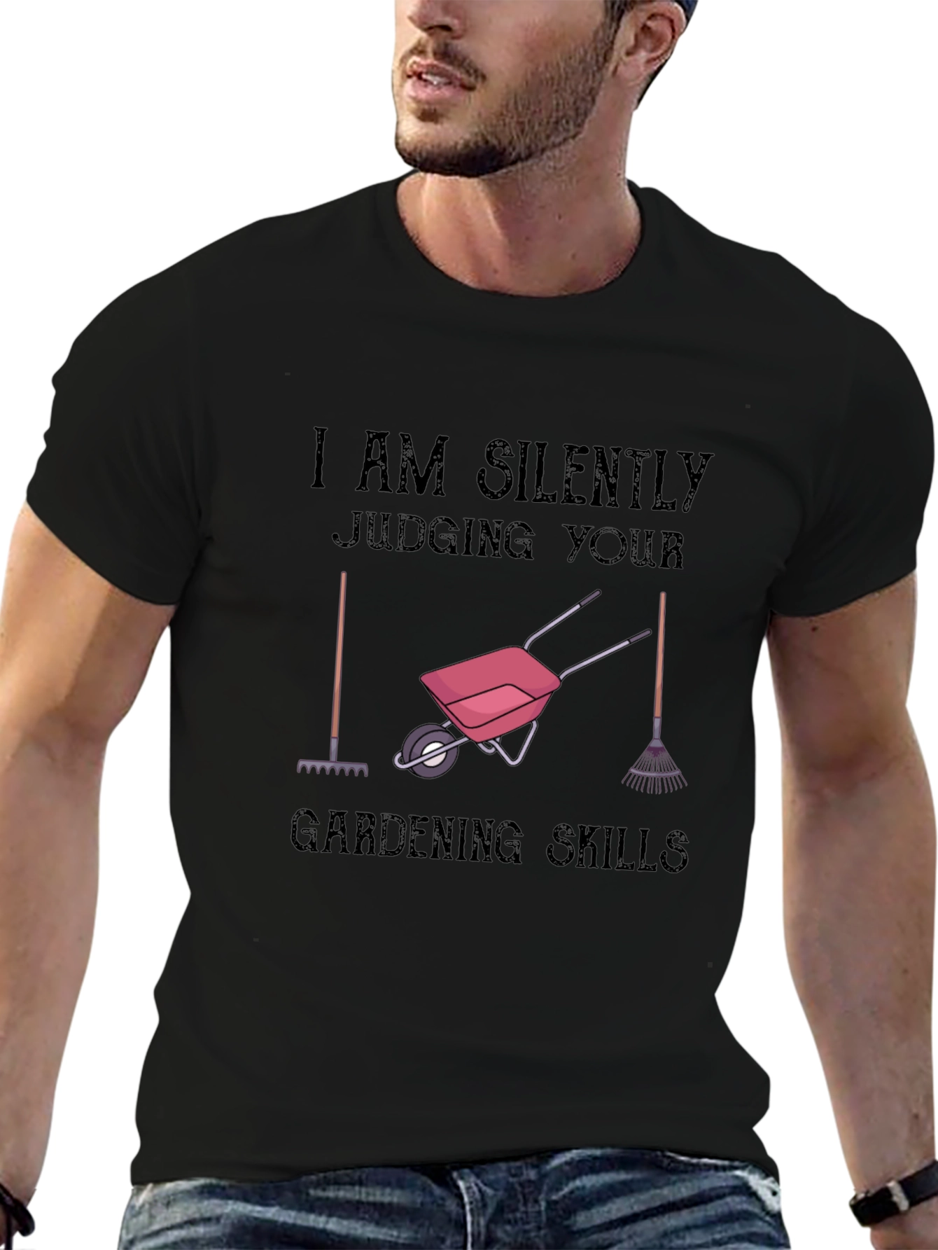 Gardening Skills T-Shirt: Silently Judging You