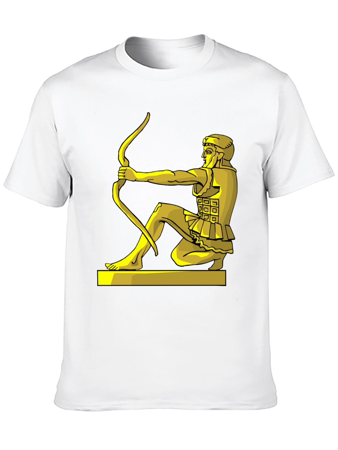 Archer Graphic T-Shirt - Black Cotton Tee