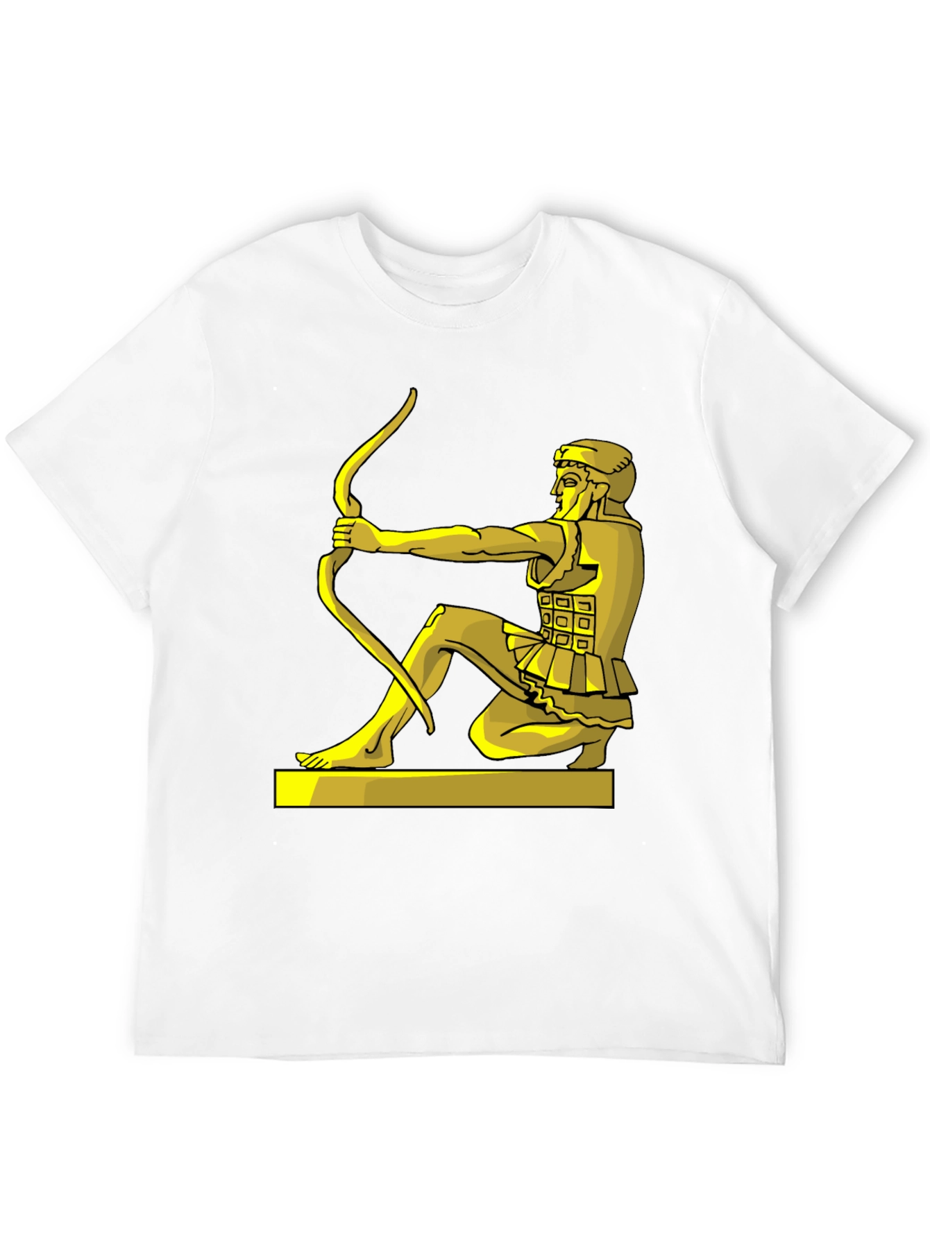 Archer Graphic T-Shirt - Black Cotton Tee