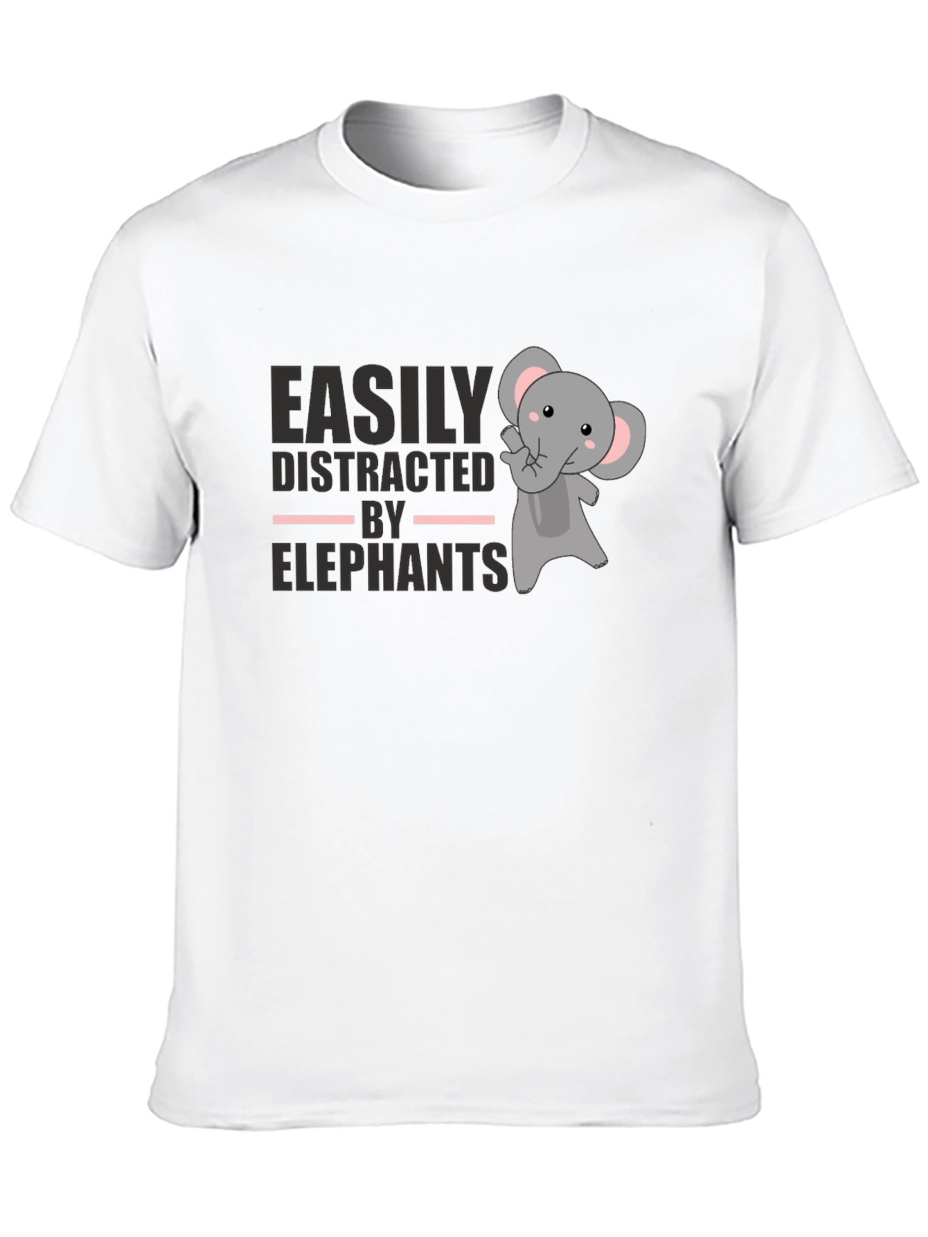 Easily Distracted By Elephants T-Shirt