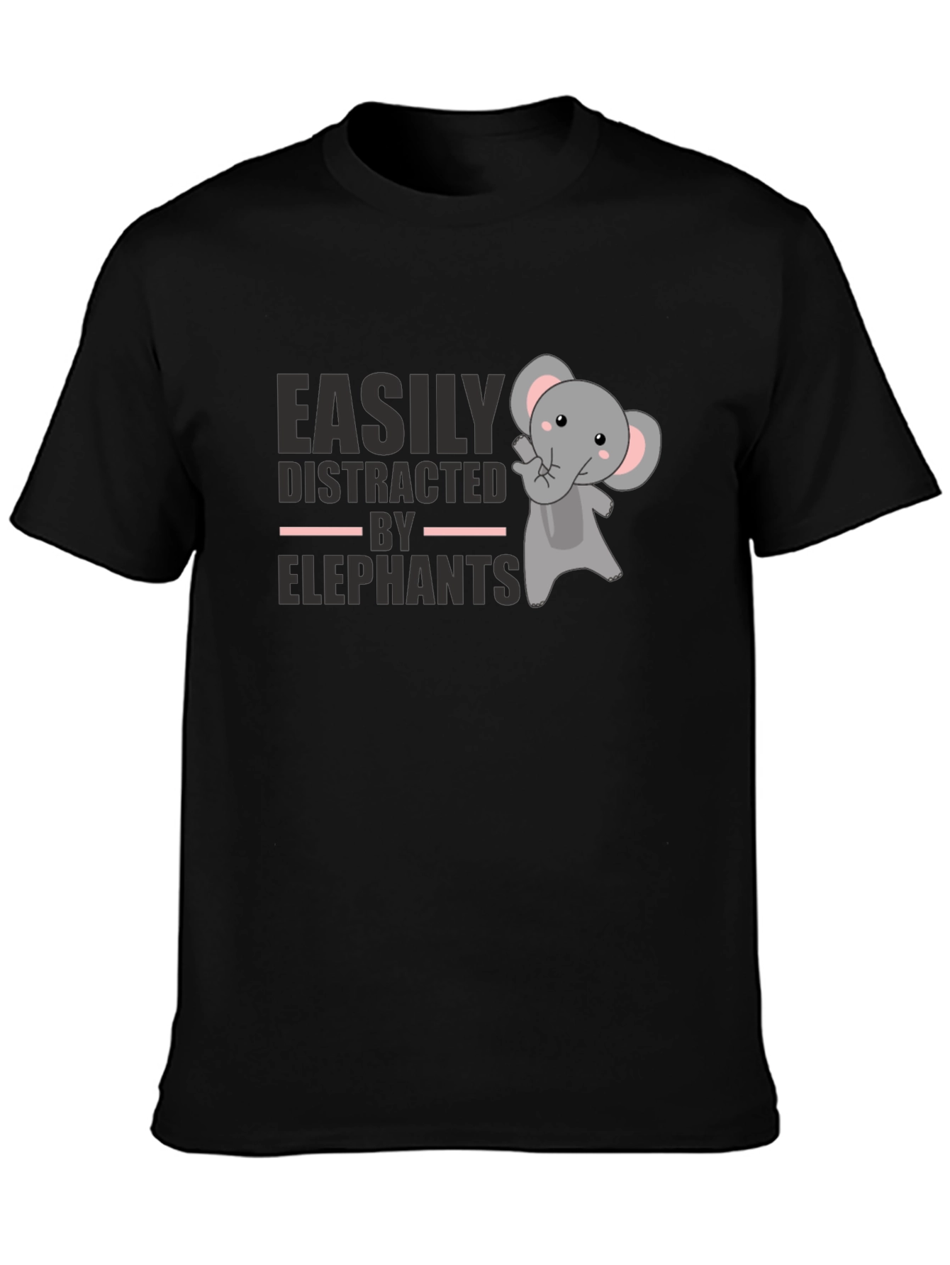 Easily Distracted By Elephants T-Shirt