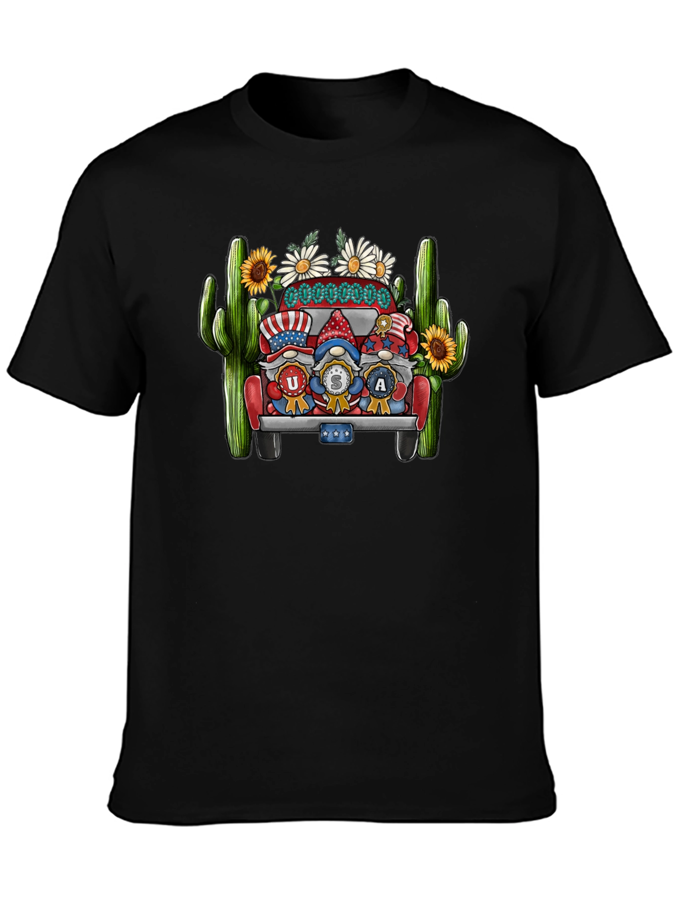 USA Gnomes Truck Graphic Tee