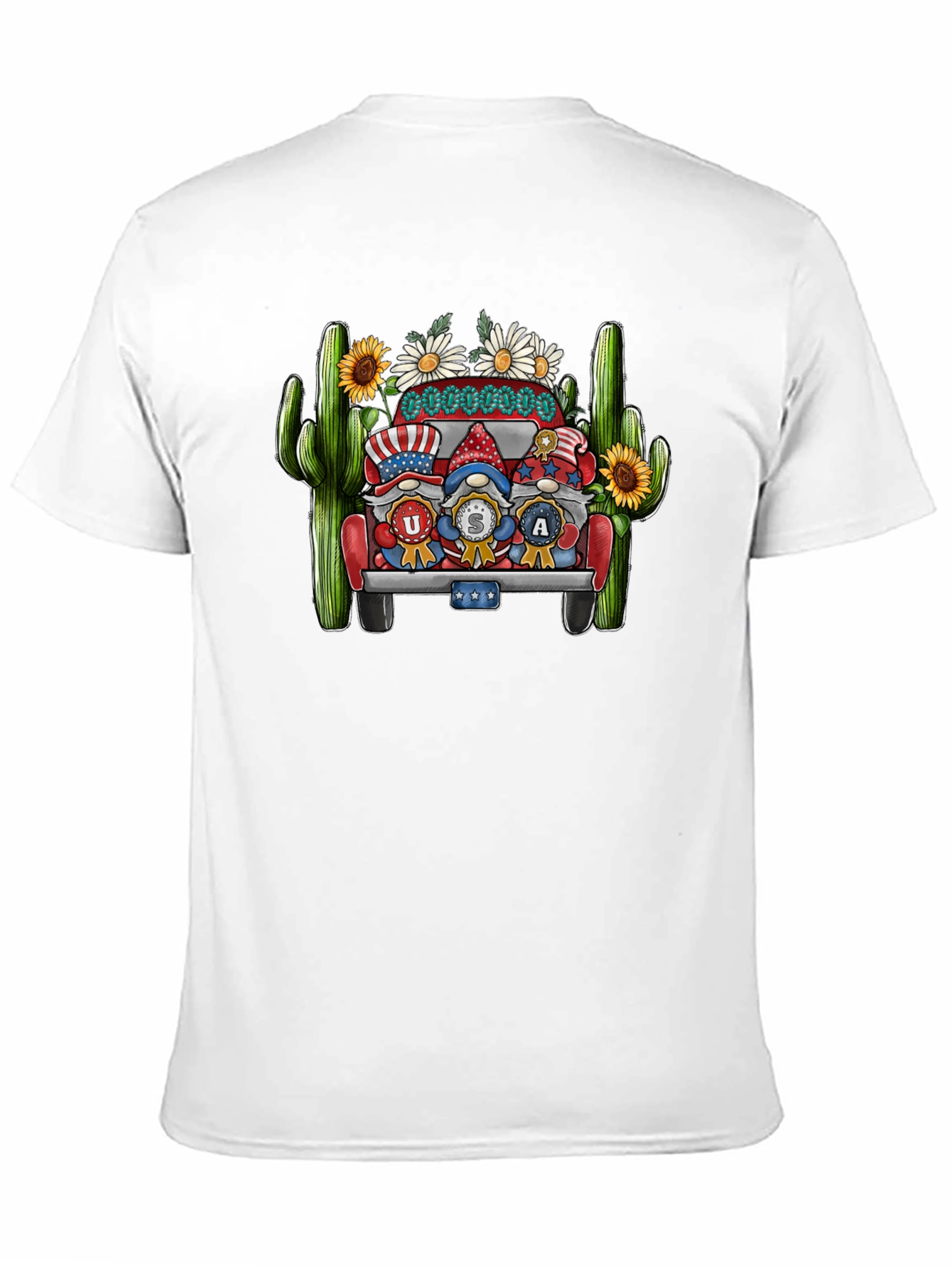 USA Gnomes Truck Graphic Tee