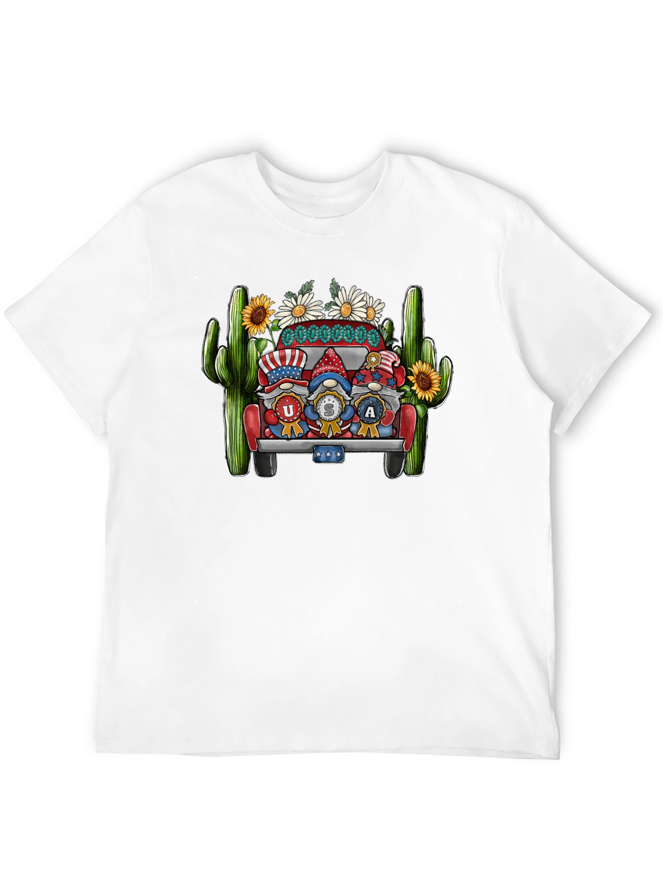 USA Gnomes Truck Graphic Tee