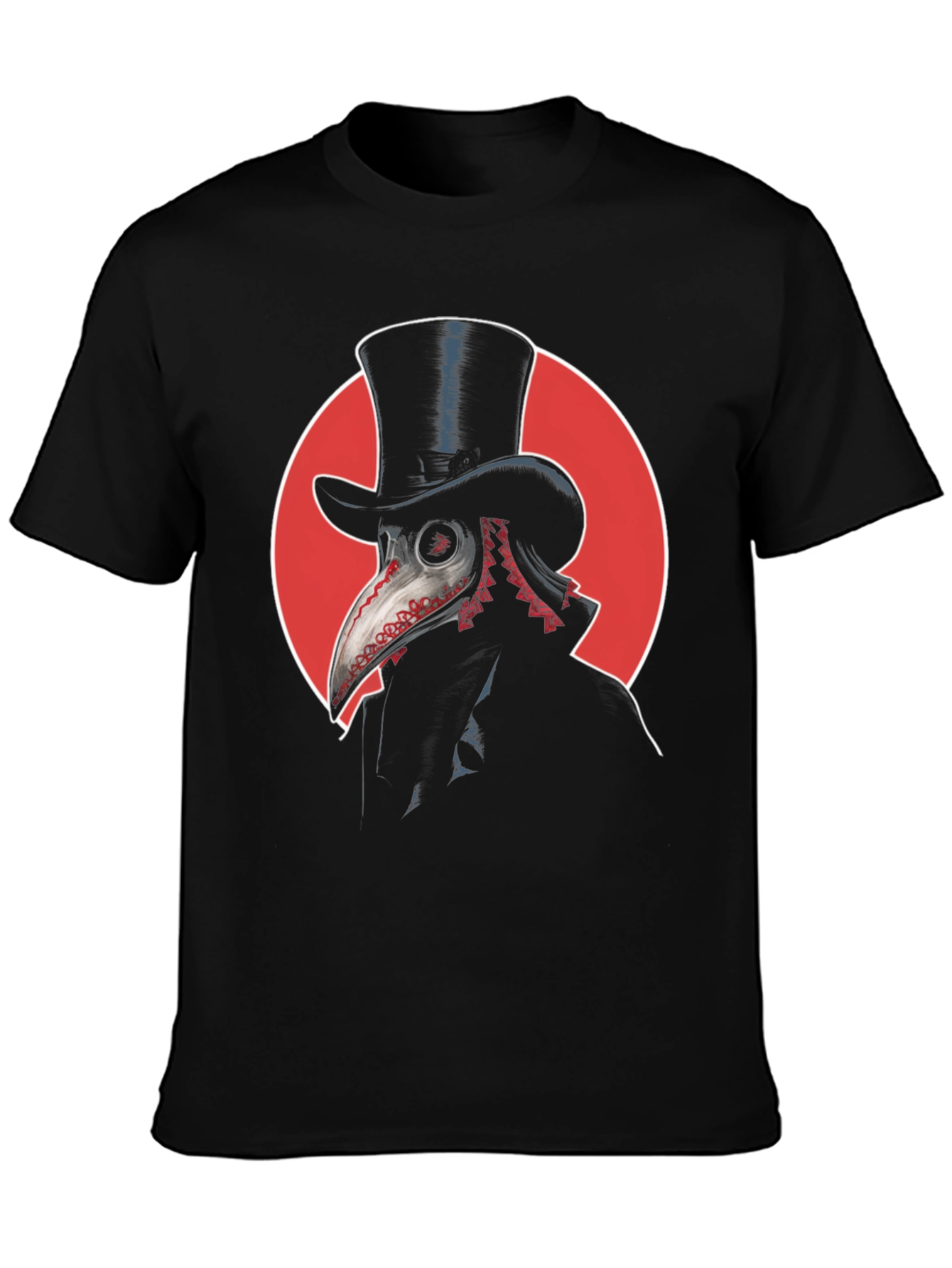 Plague Doctor Top Hat T-Shirt