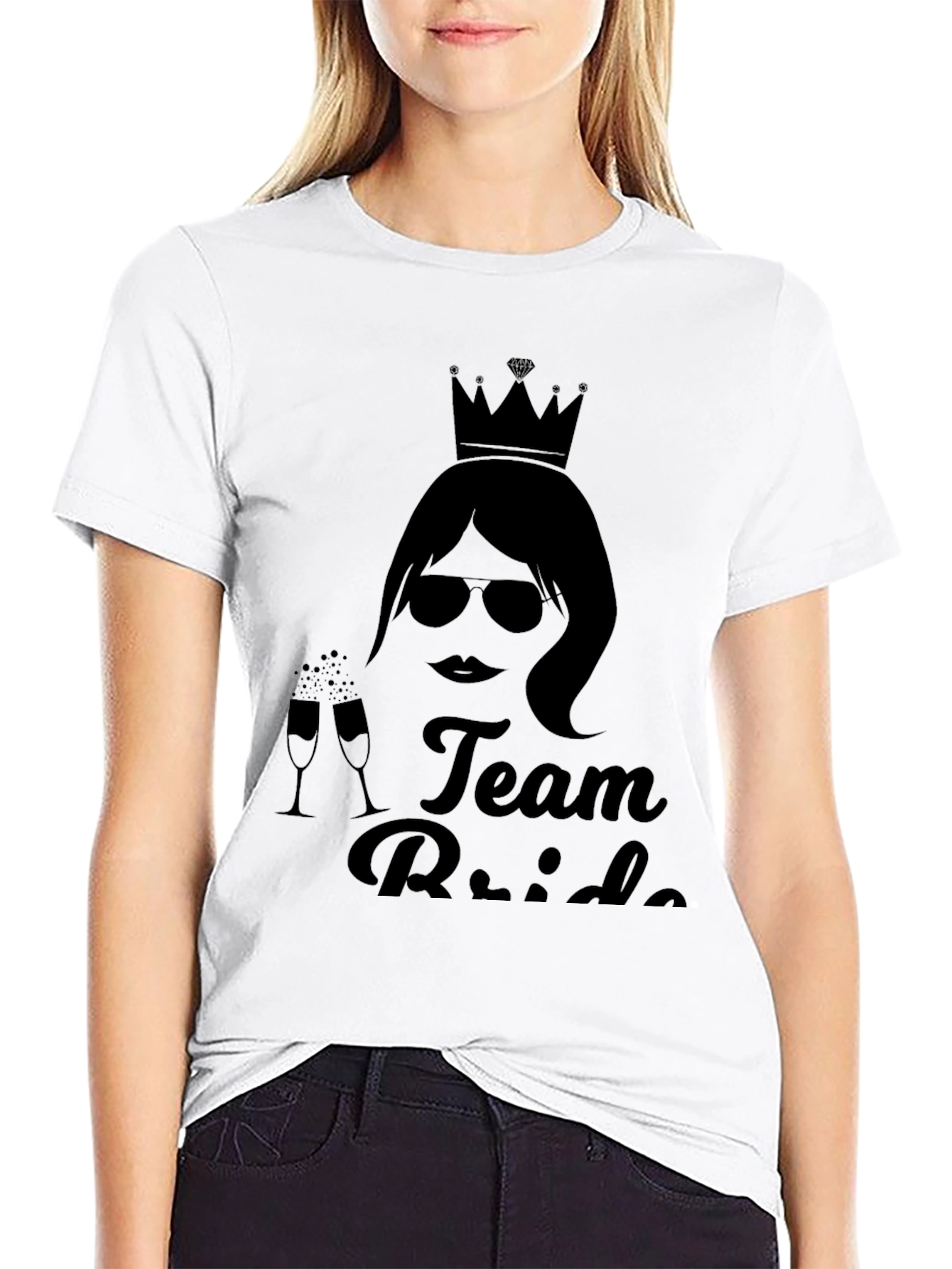 Team Bride T-Shirt - Celebrate in Style!