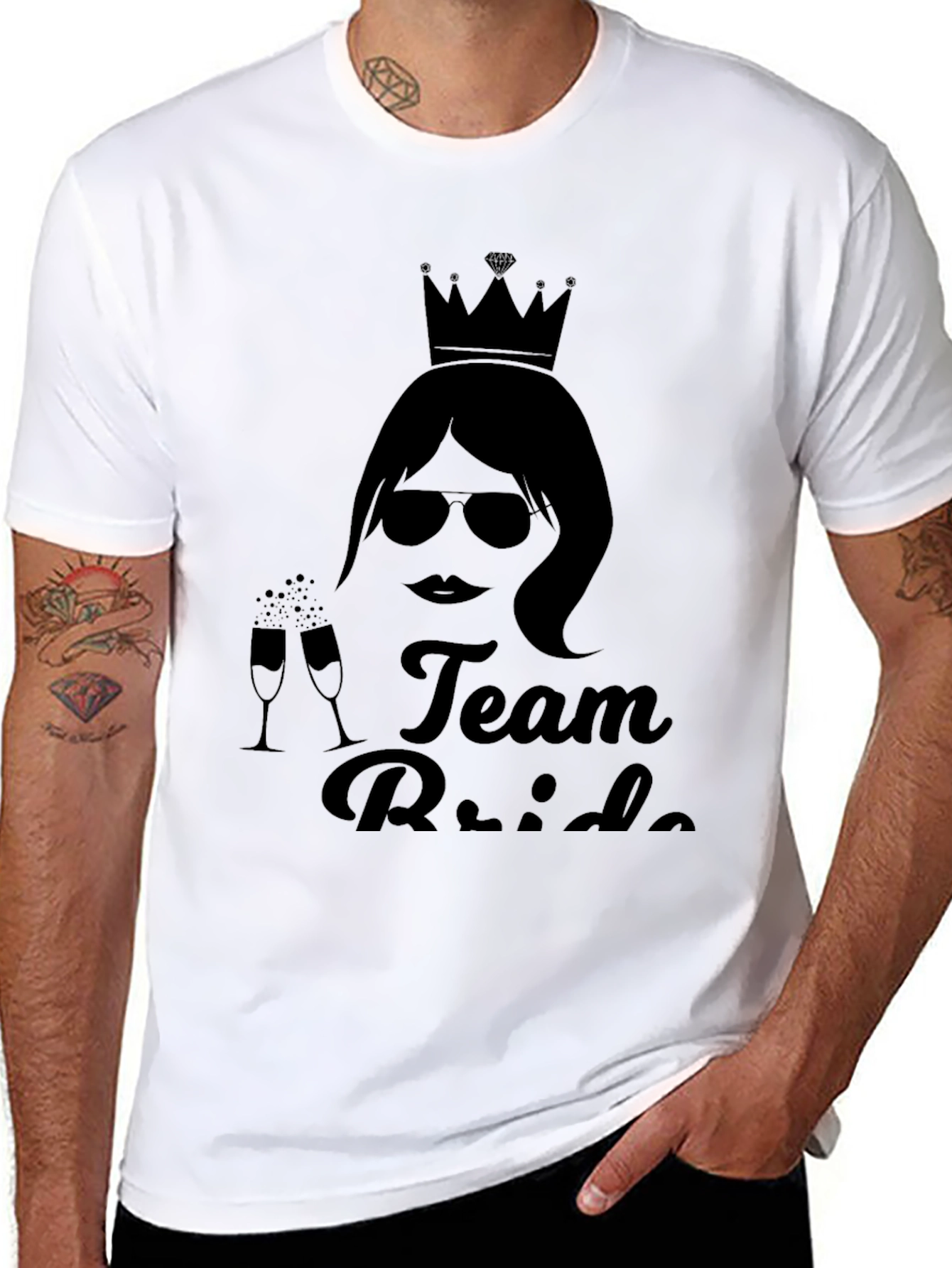 Team Bride T-Shirt - Celebrate in Style!