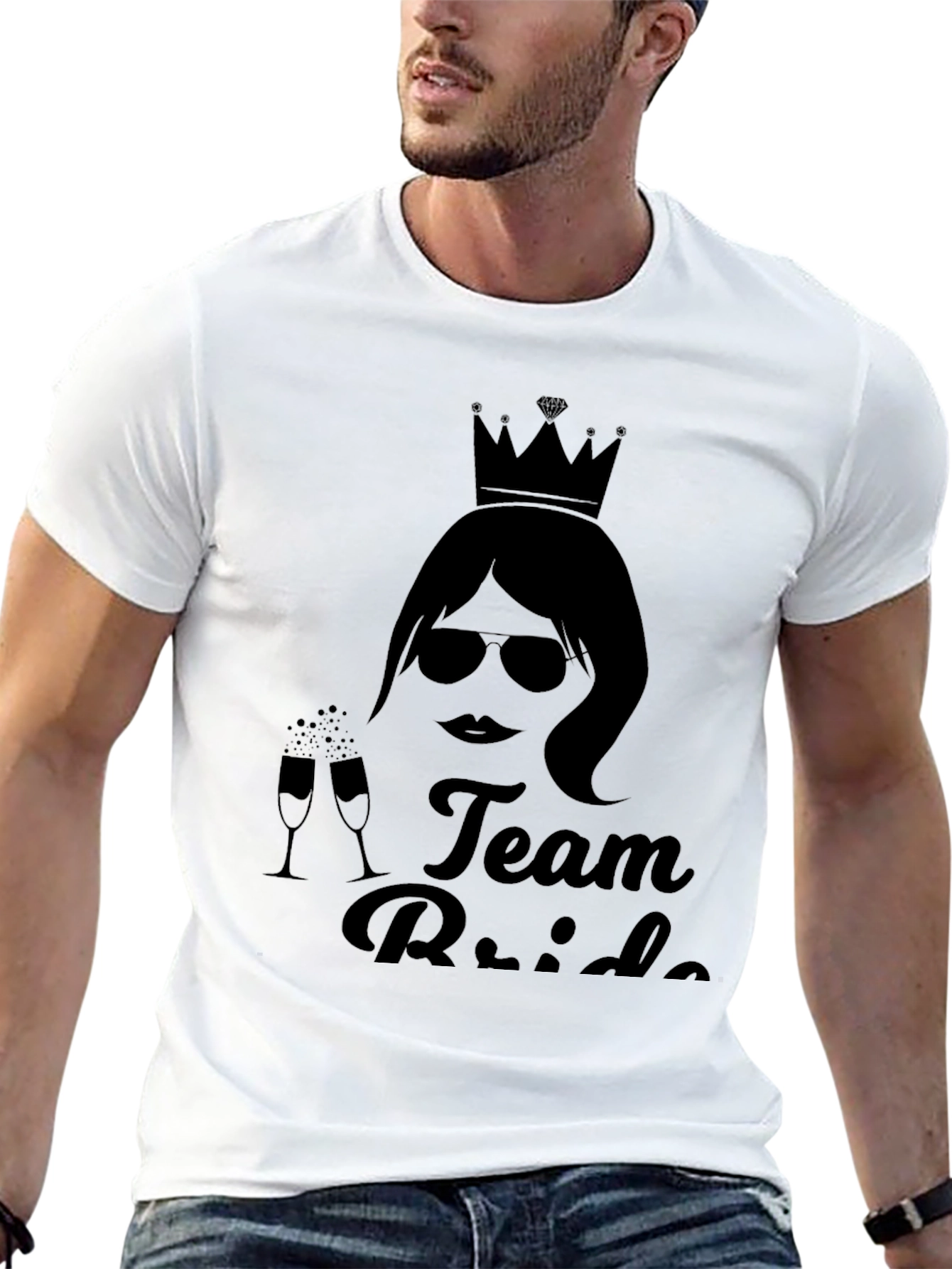 Team Bride T-Shirt - Celebrate in Style!