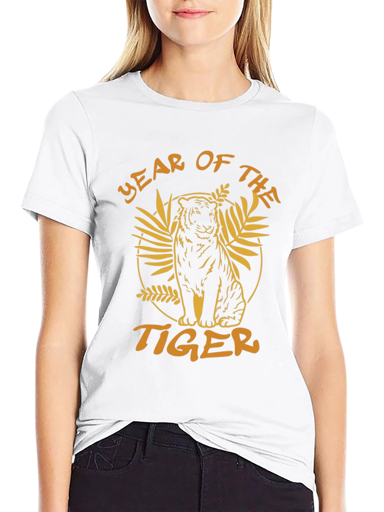 Year of the Tiger Graphic Tee - Black
