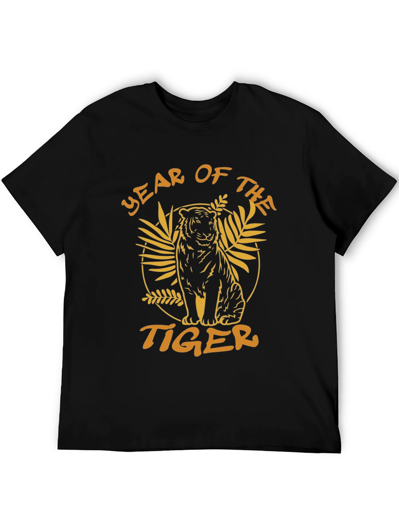 Year of the Tiger Graphic Tee - Black