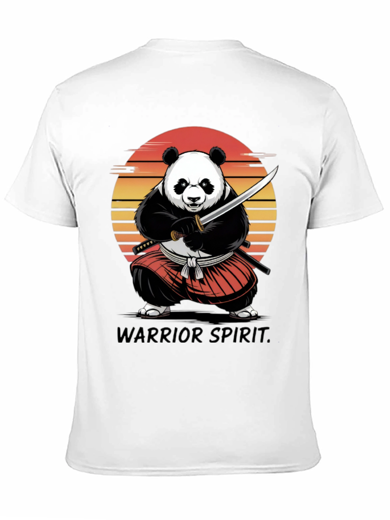 Panda Samurai Warrior T-Shirt