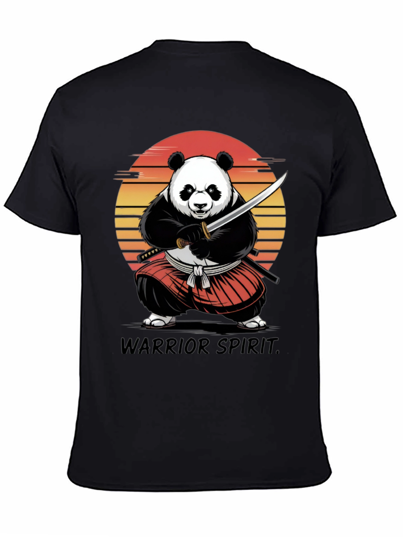 Panda Samurai Warrior T-Shirt
