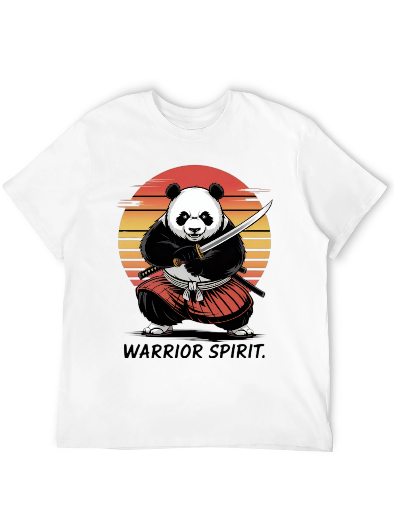 Panda Samurai Warrior T-Shirt