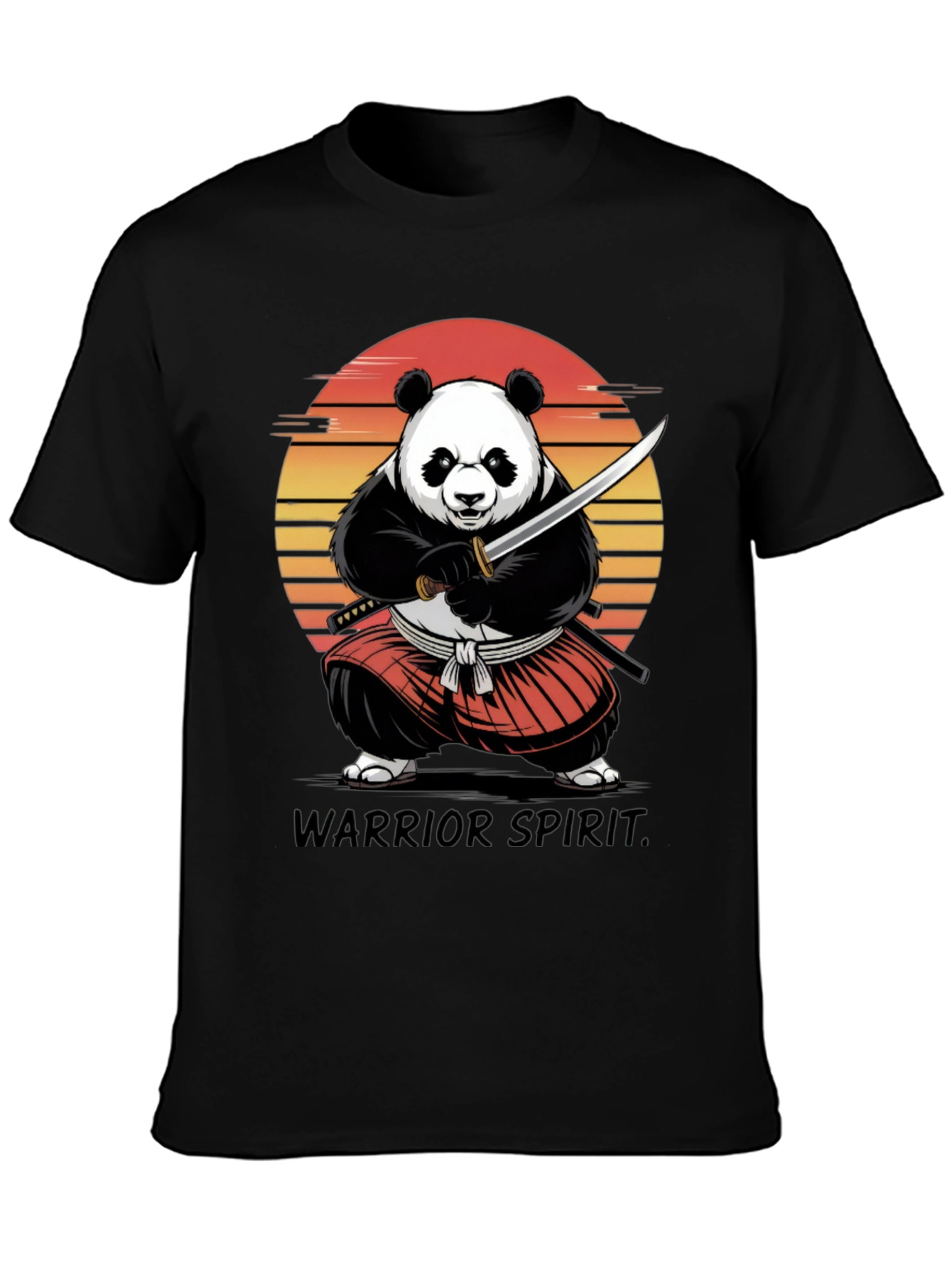Panda Samurai Warrior T-Shirt