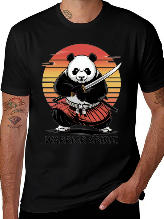 Panda Samurai Warrior T-Shirt