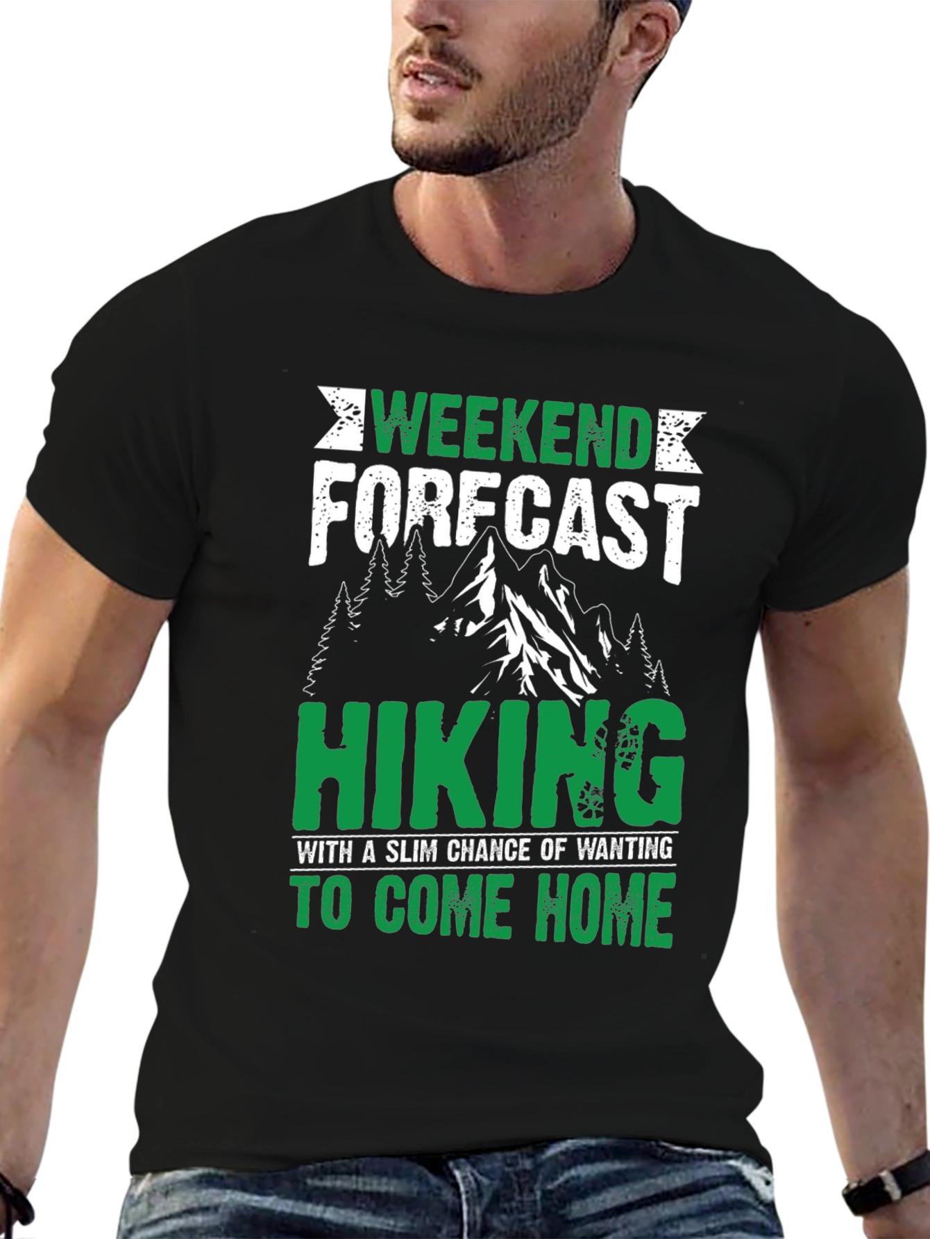 Weekend Hiking Forecast T-Shirt
