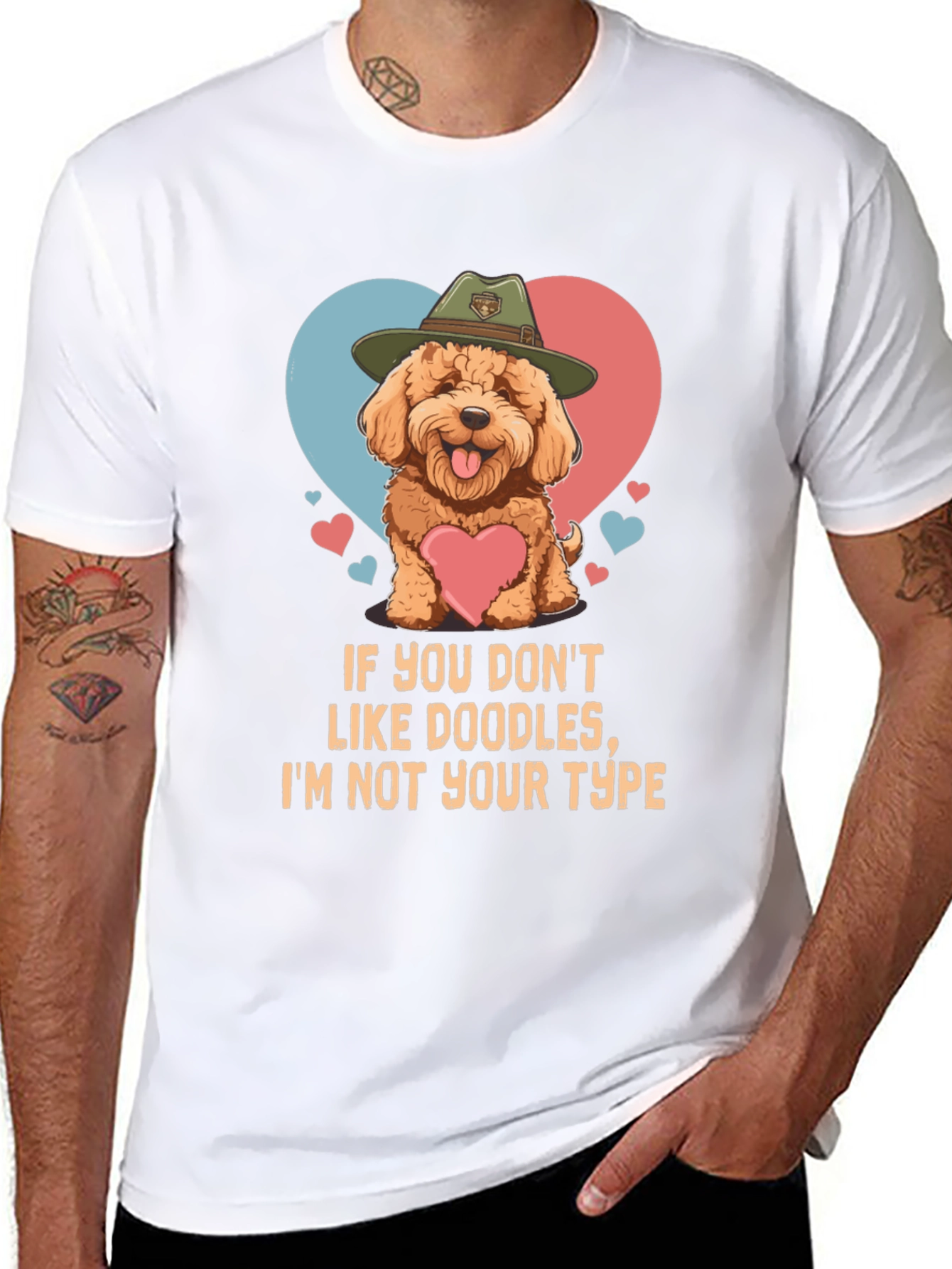 Doodle Dog Lover T-Shirt - Funny Pet Owner Tee