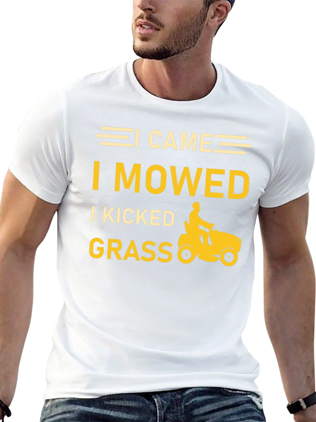 I Came I Mowed I Kicked Grass T-Shirt