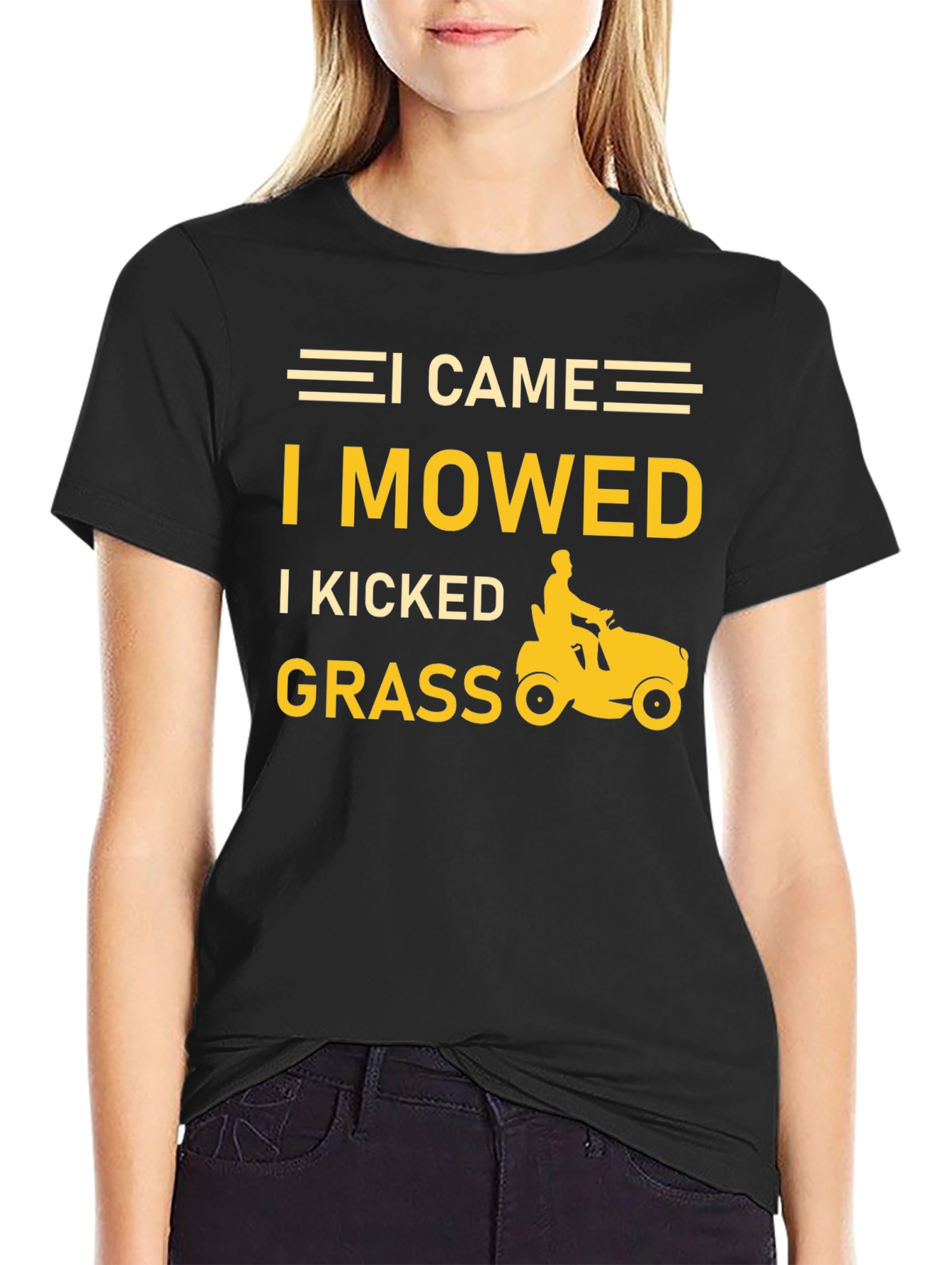 I Came I Mowed I Kicked Grass T-Shirt