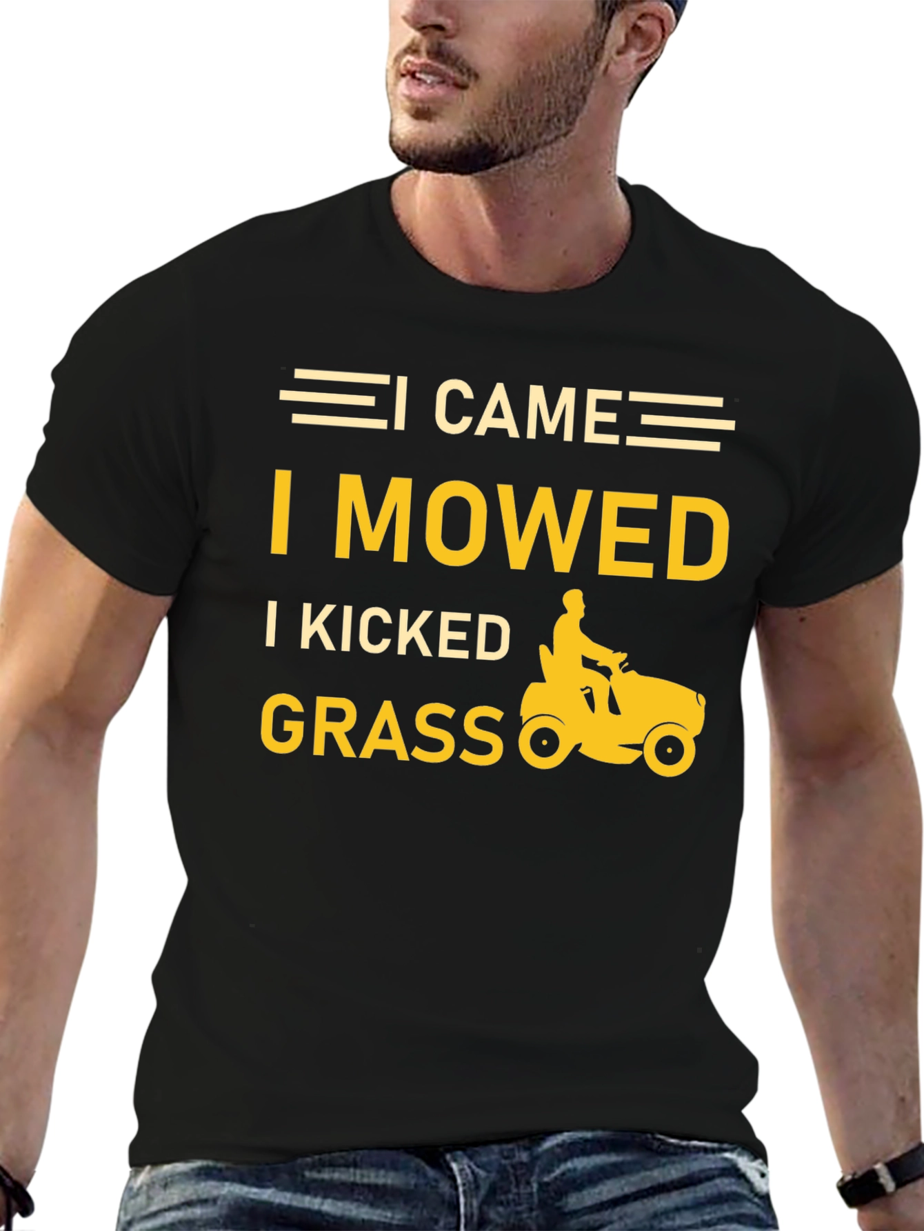 I Came I Mowed I Kicked Grass T-Shirt
