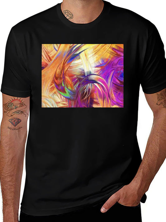 Abstract Art T-Shirt - Vivid Colors