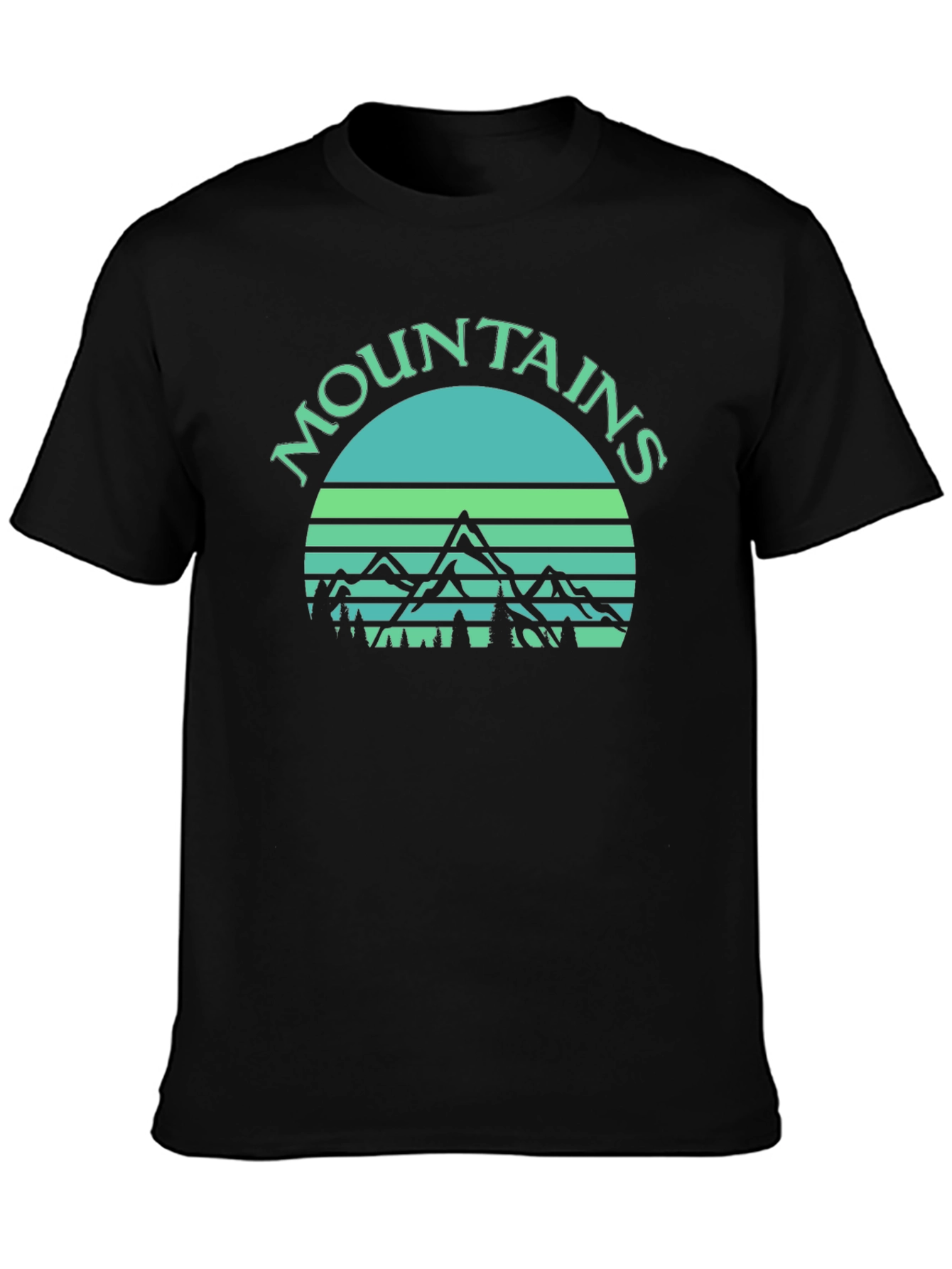 Mountains Graphic T-Shirt - Nature Inspired Tee
