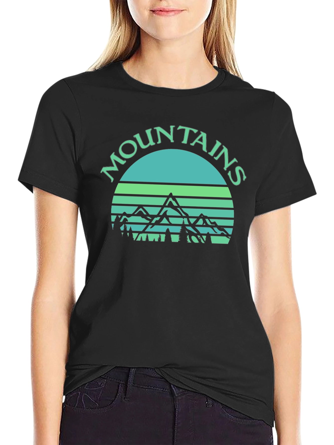 Mountains Graphic T-Shirt - Nature Inspired Tee