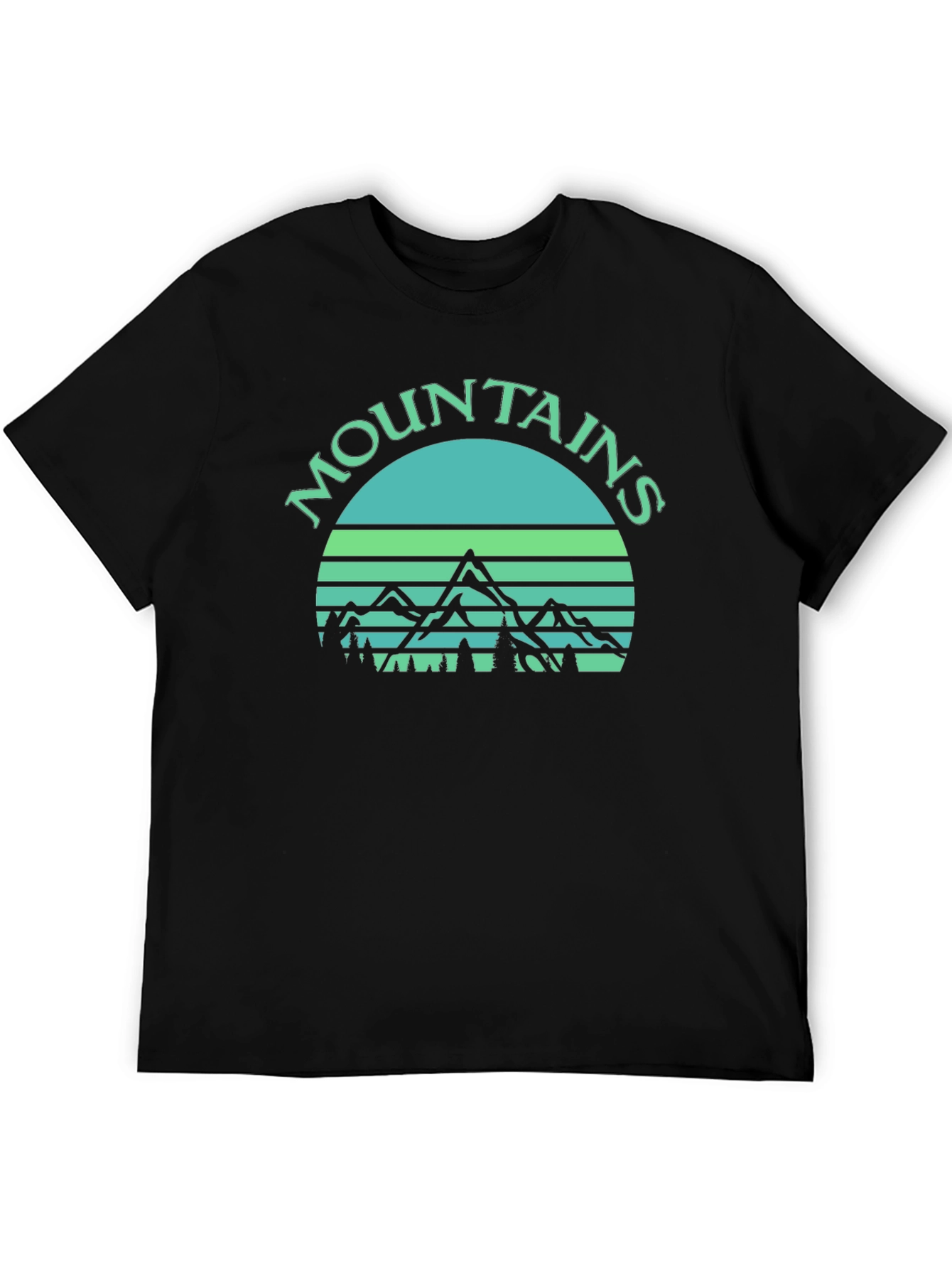 Mountains Graphic T-Shirt - Nature Inspired Tee