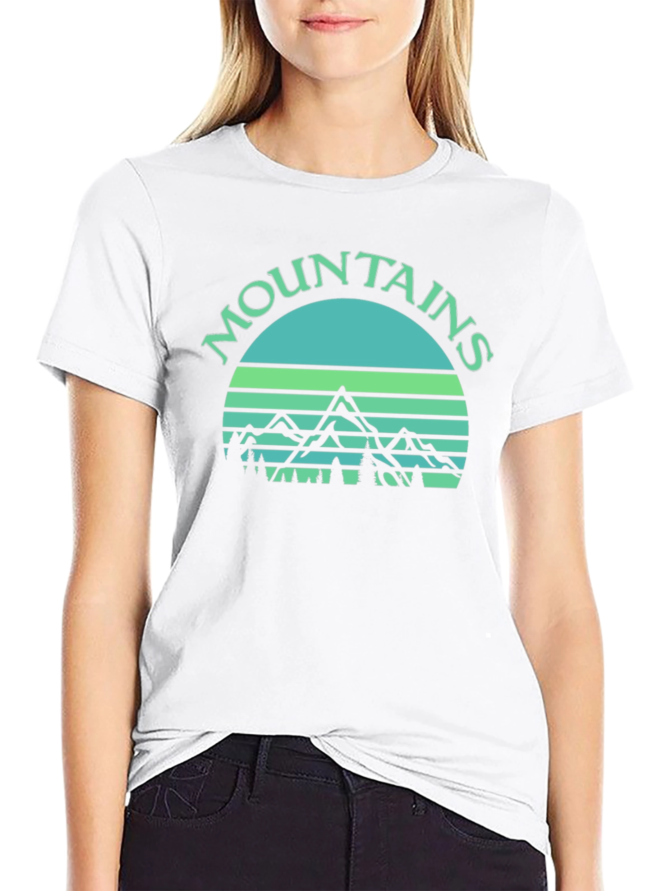 Mountains Graphic T-Shirt - Nature Inspired Tee