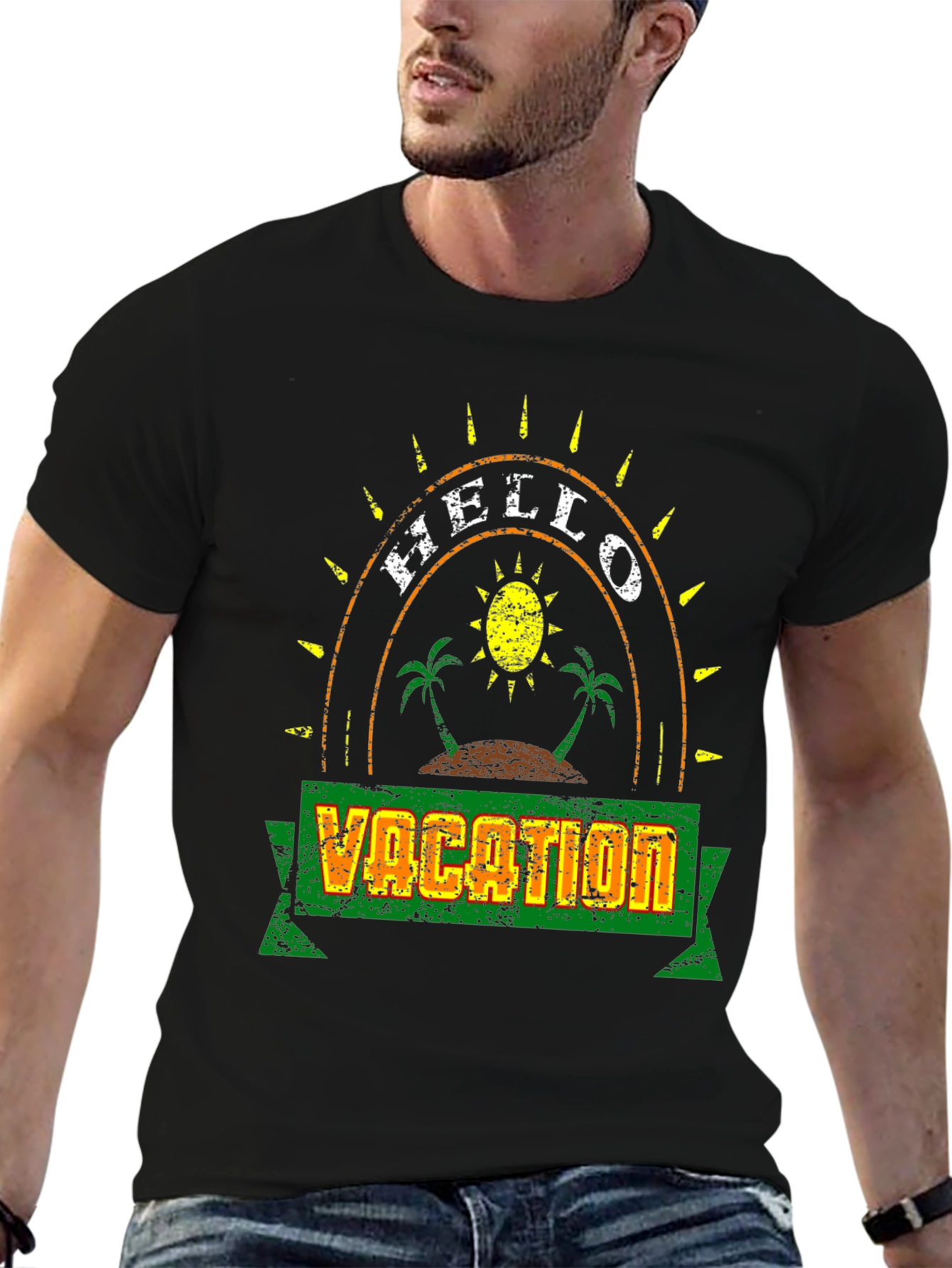 Hello Vacation Graphic Tee