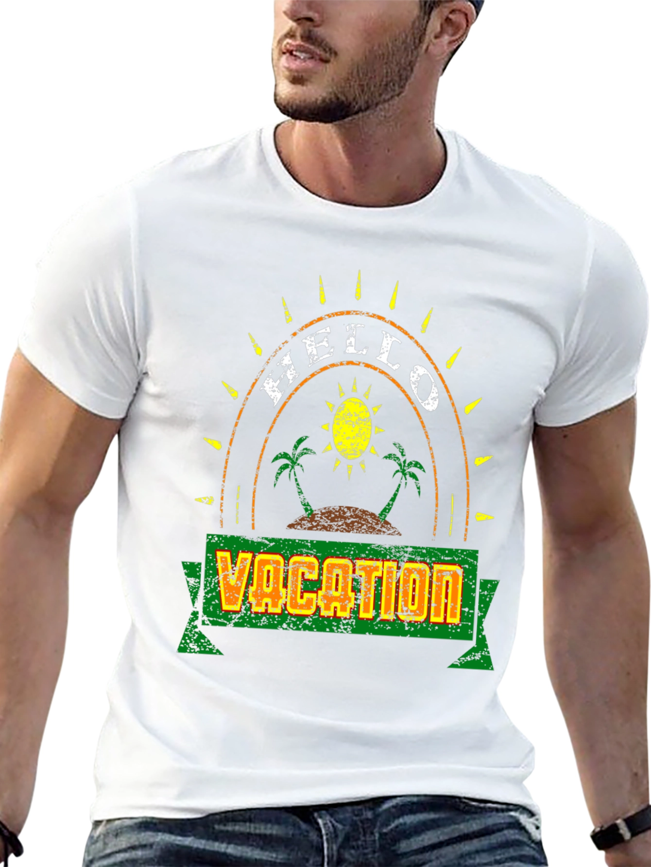 Hello Vacation Graphic Tee