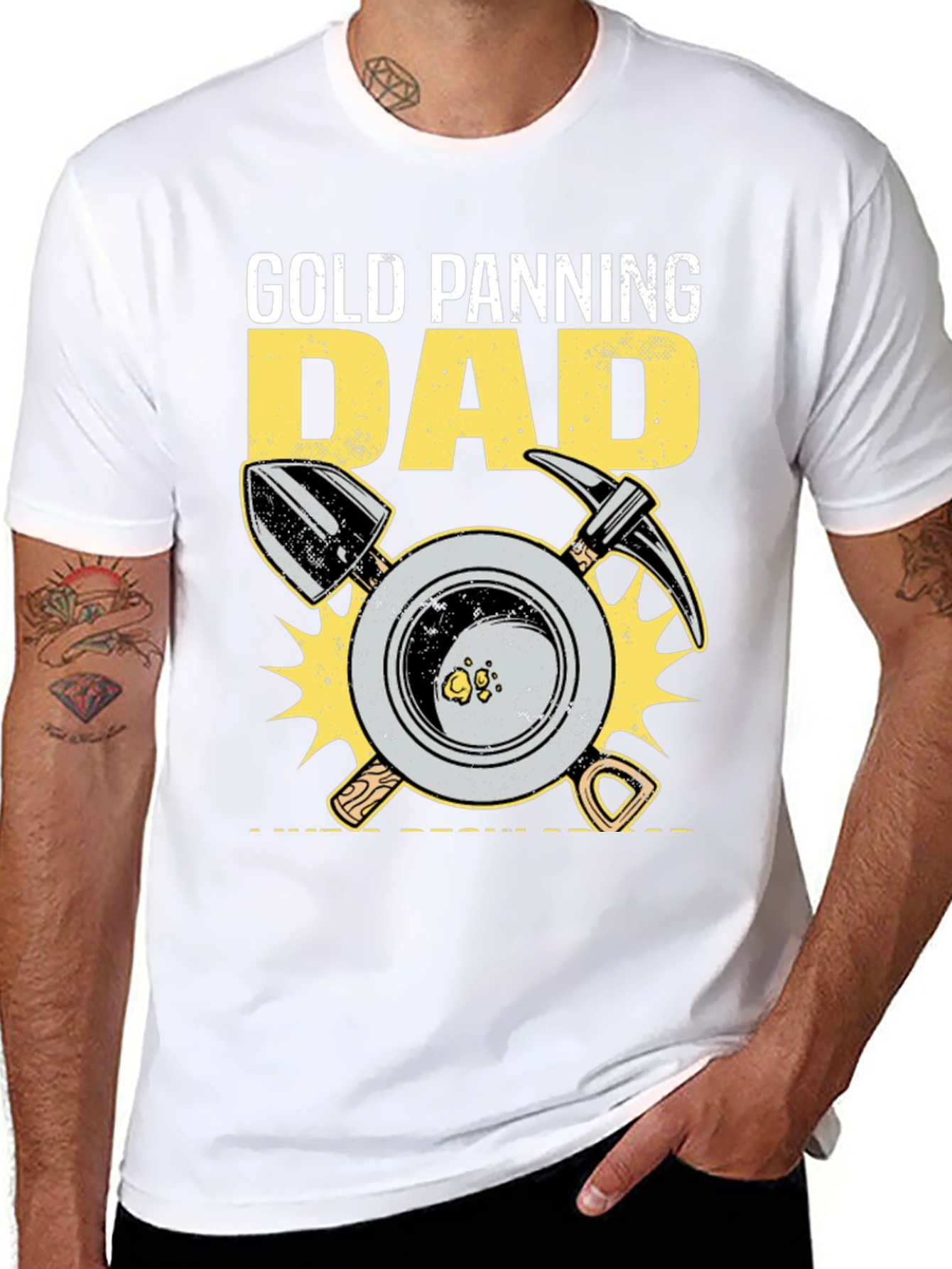 Gold Panning Dad Graphic Tee
