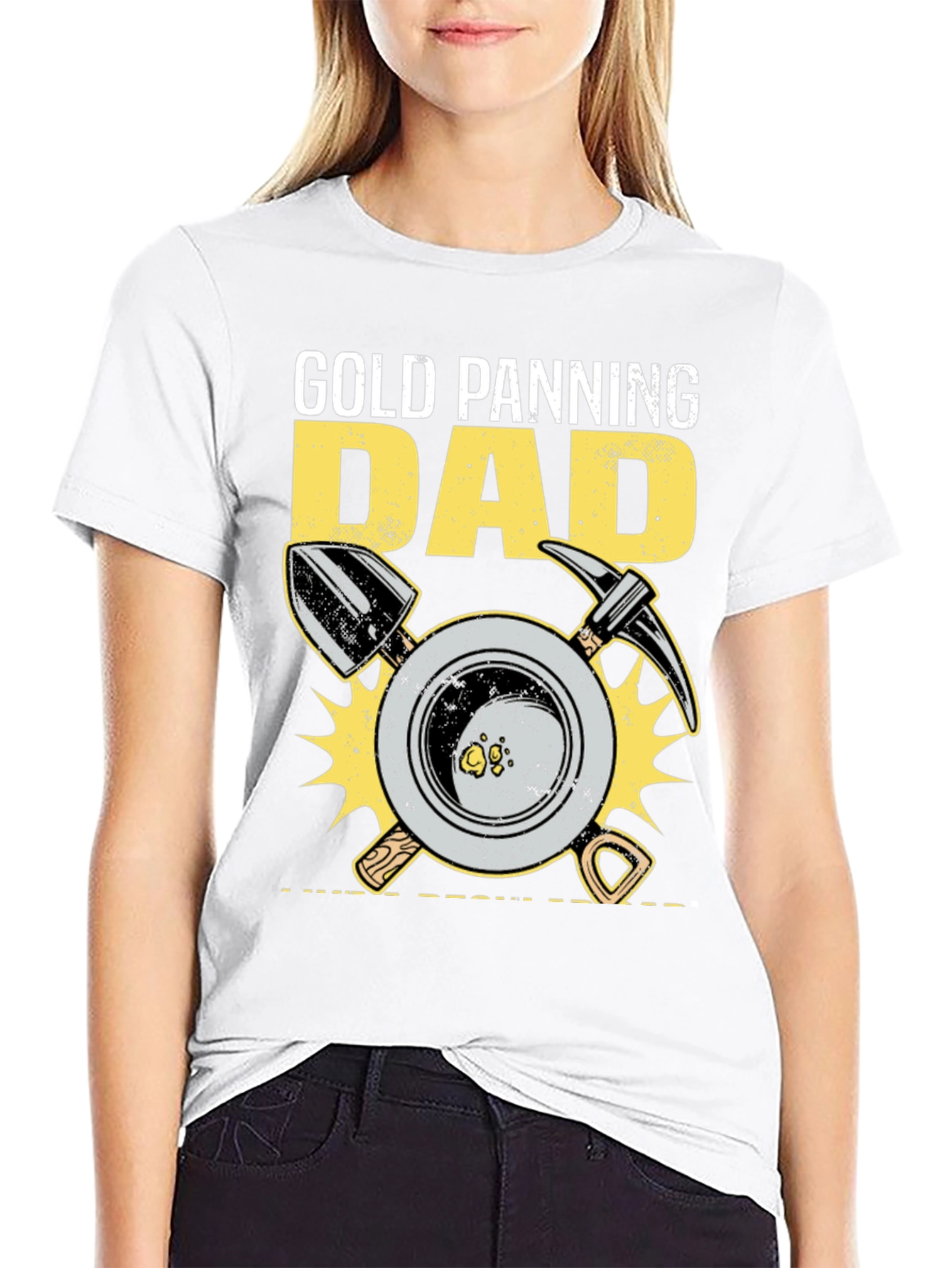 Gold Panning Dad Graphic Tee