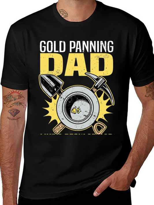 Gold Panning Dad Graphic Tee