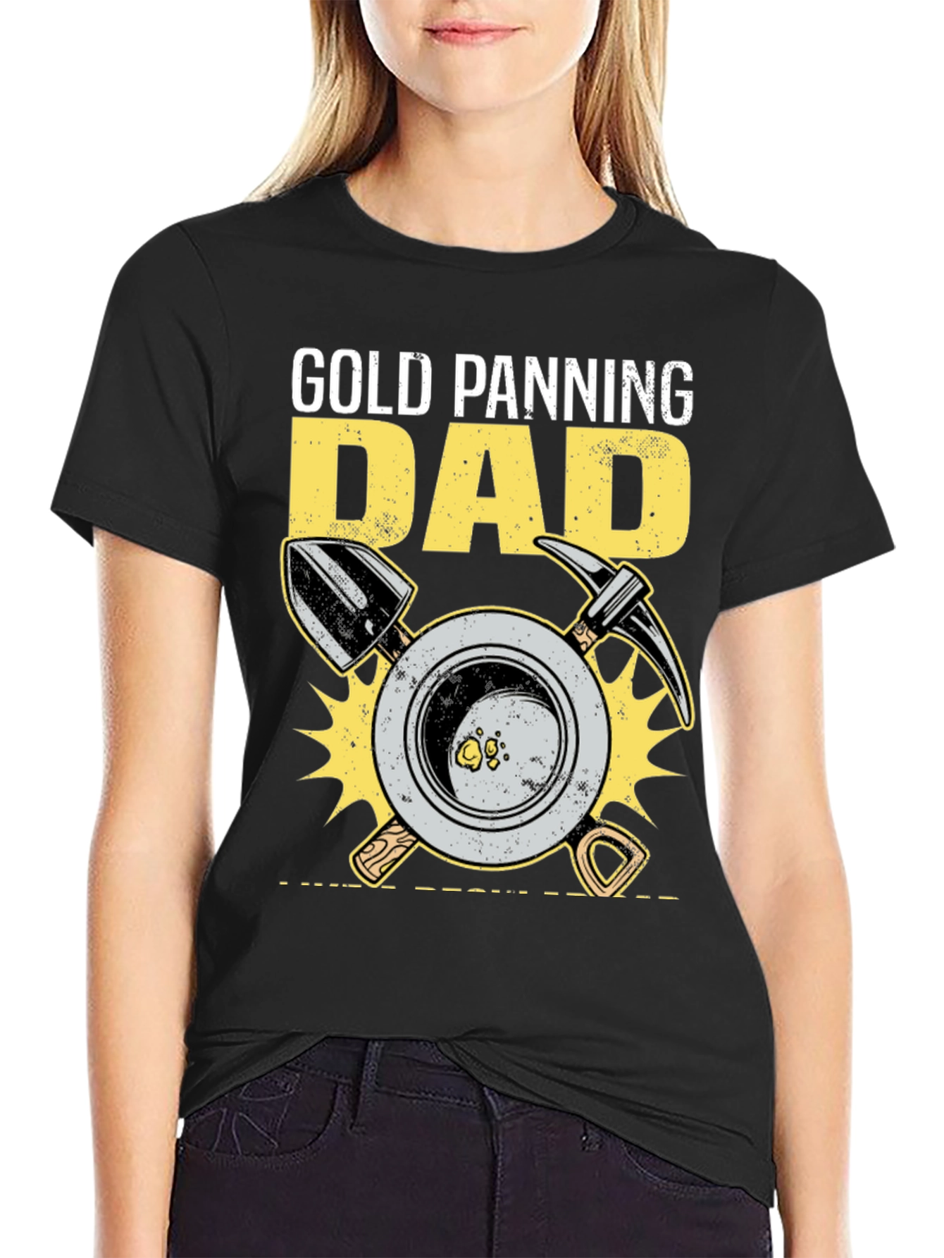 Gold Panning Dad Graphic Tee