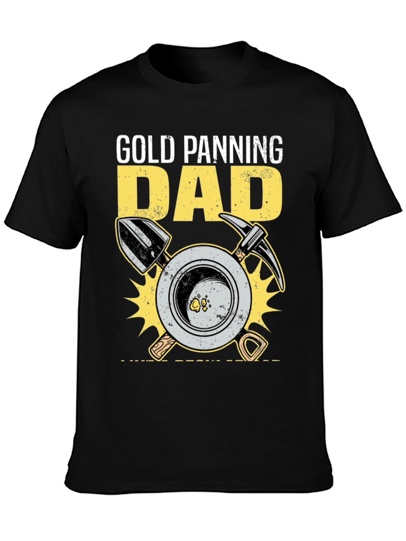 Gold Panning Dad Graphic Tee