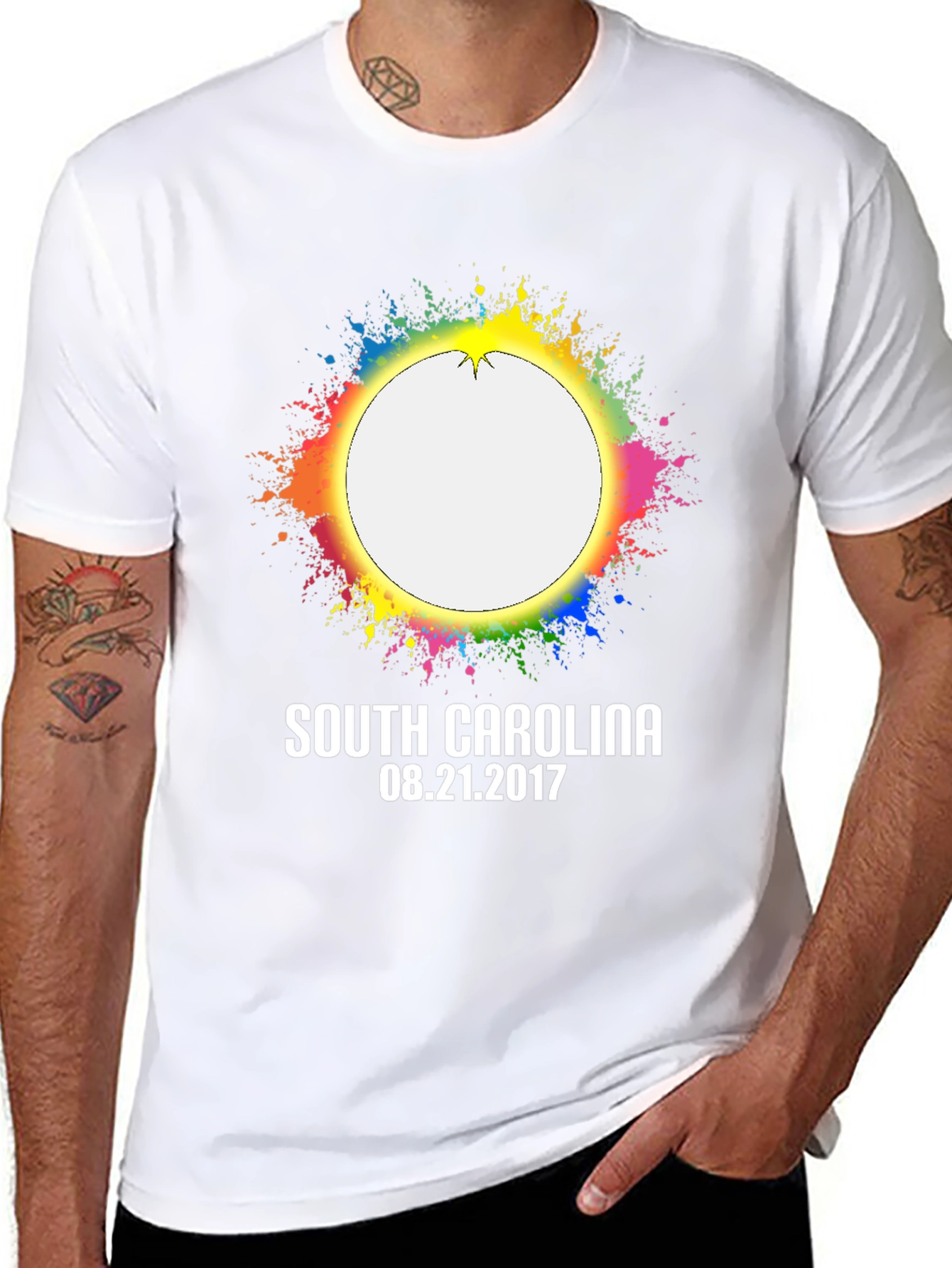 South Carolina Eclipse T-Shirt - August 21 2017