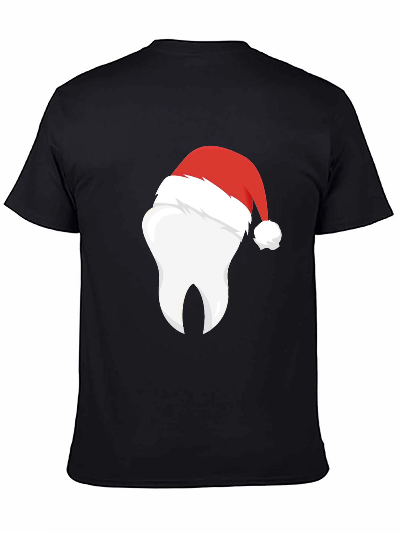 Festive Tooth Santa Hat T-Shirt