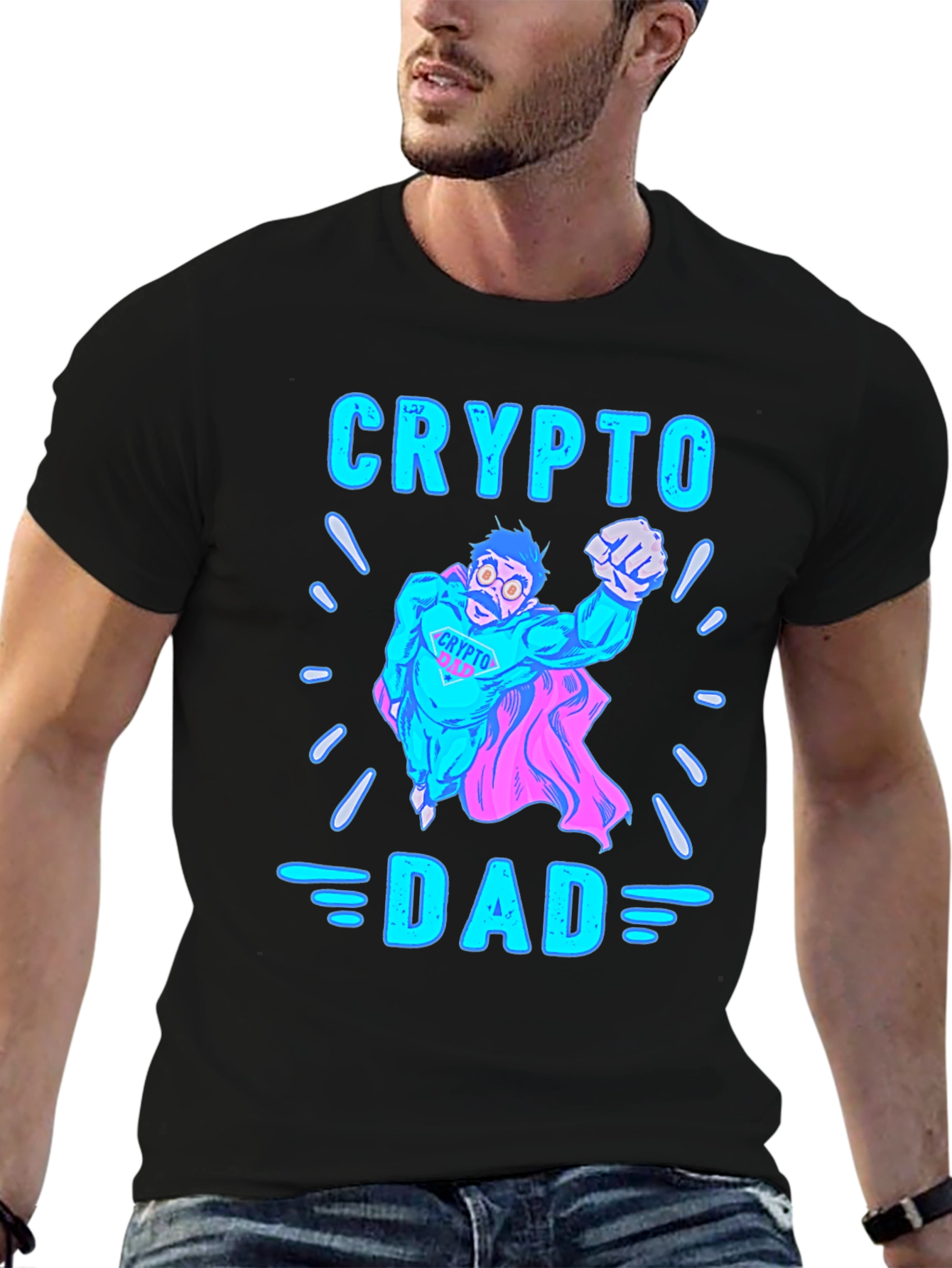 Crypto Dad T-Shirt - Super Dad Tee
