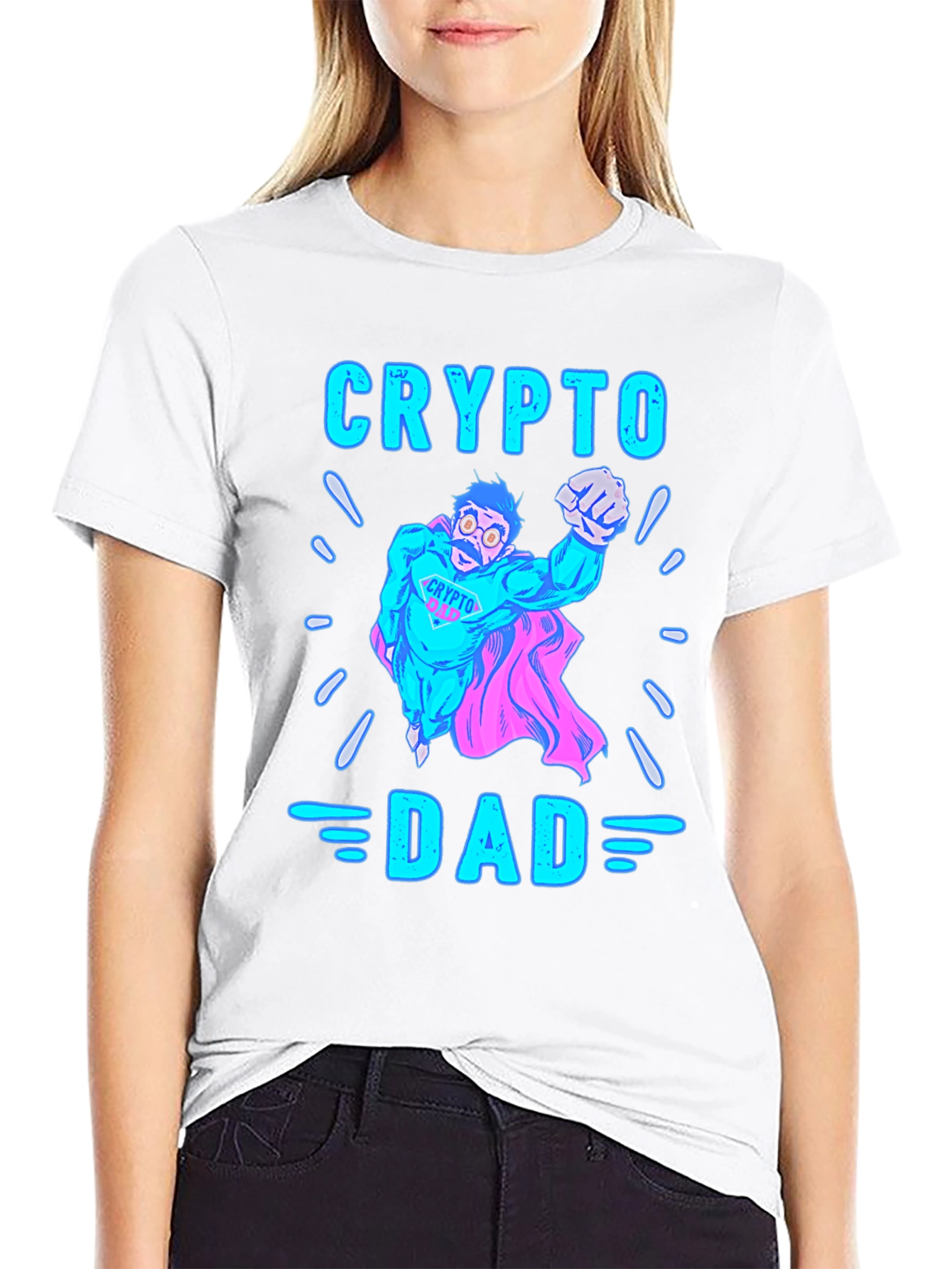 Crypto Dad T-Shirt - Super Dad Tee