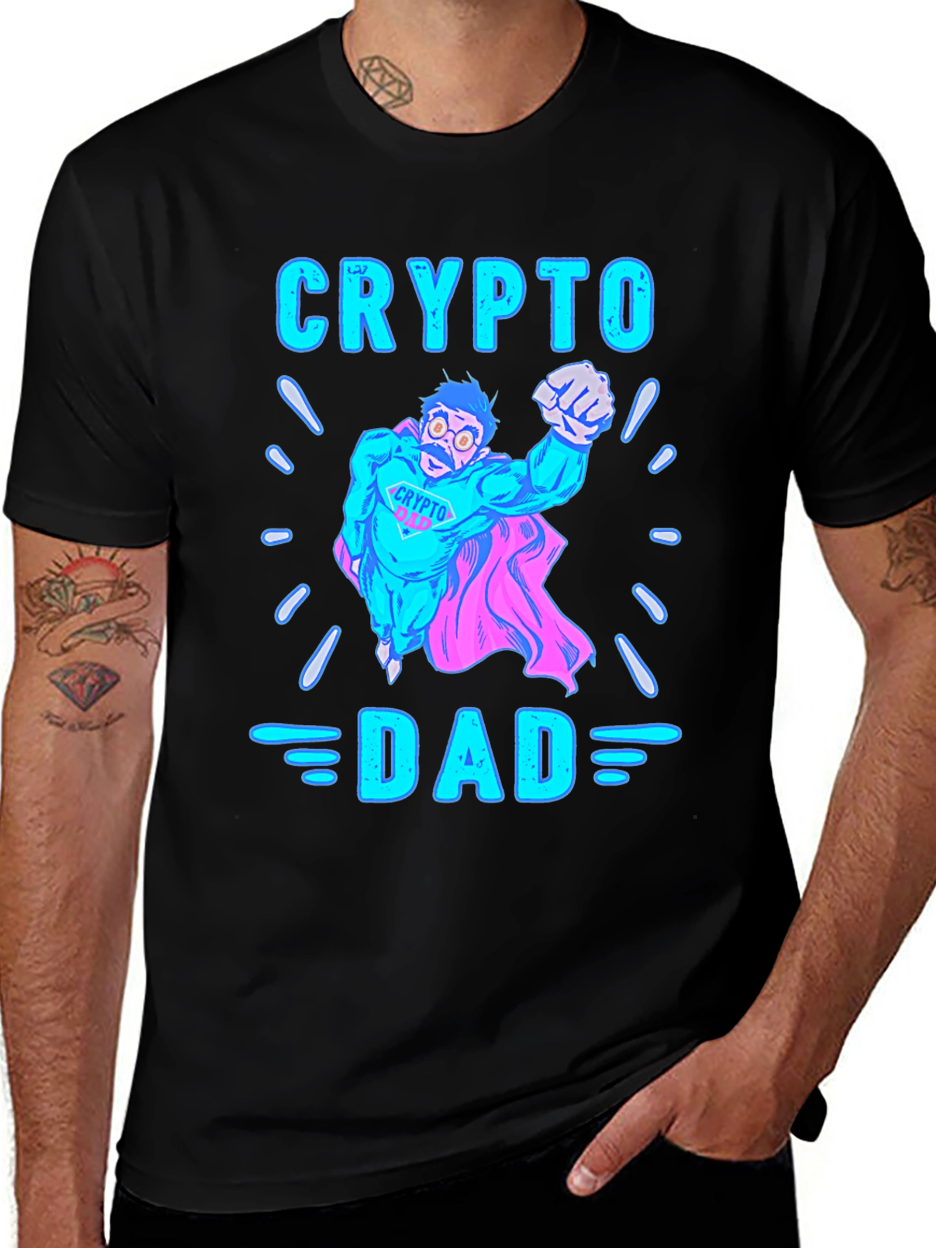 Crypto Dad T-Shirt - Super Dad Tee