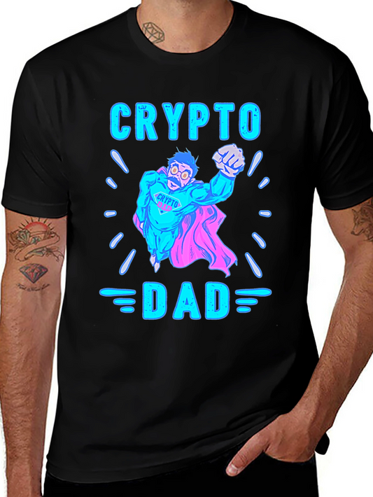 Crypto Dad T-Shirt - Super Dad Tee