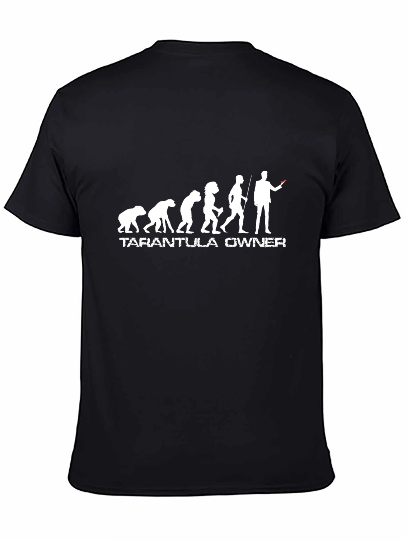 Tarantula Owner Evolution Black T-Shirt