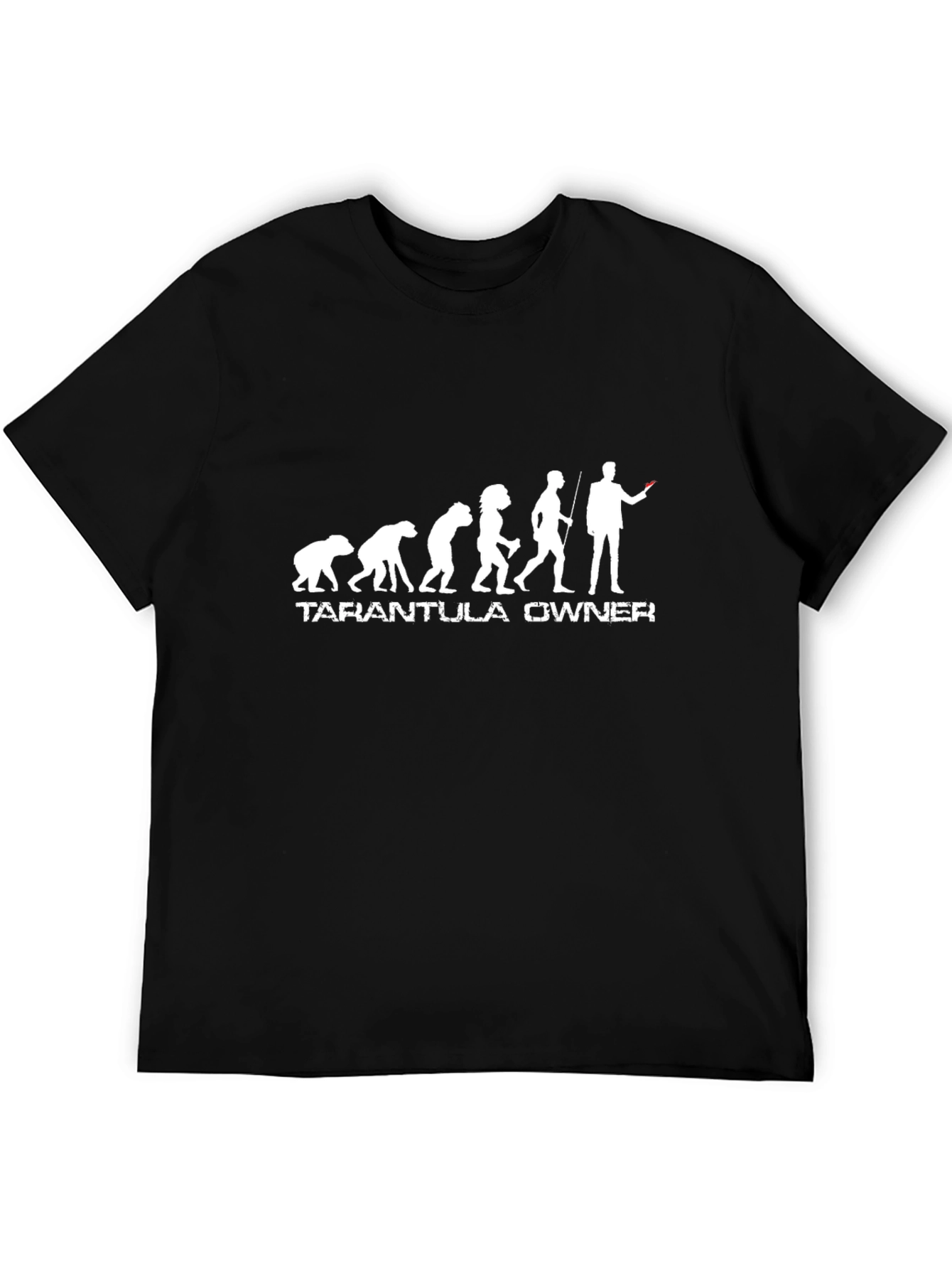 Tarantula Owner Evolution Black T-Shirt