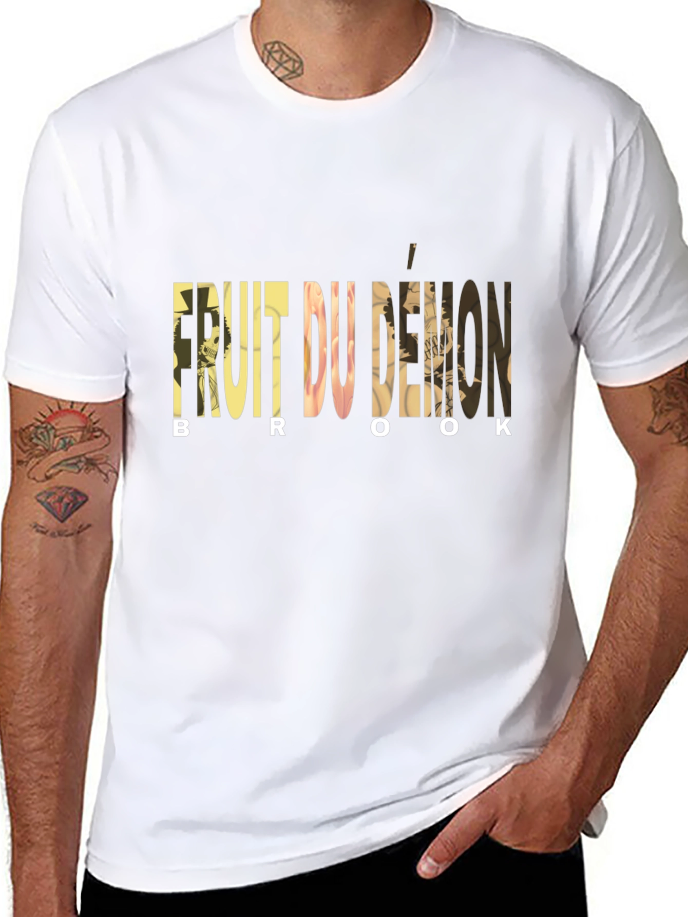 Fruit Du Demon Brook Black Graphic Tee