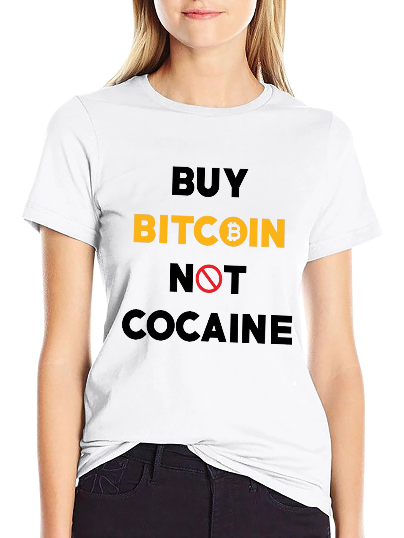 Buy Bitcoin Not Cocaine T-Shirt