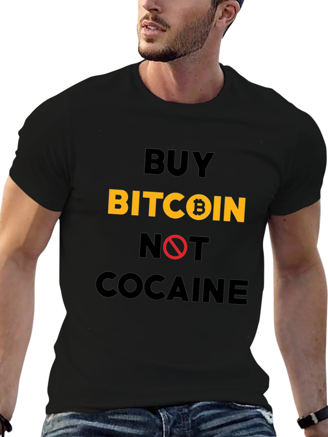 Buy Bitcoin Not Cocaine T-Shirt