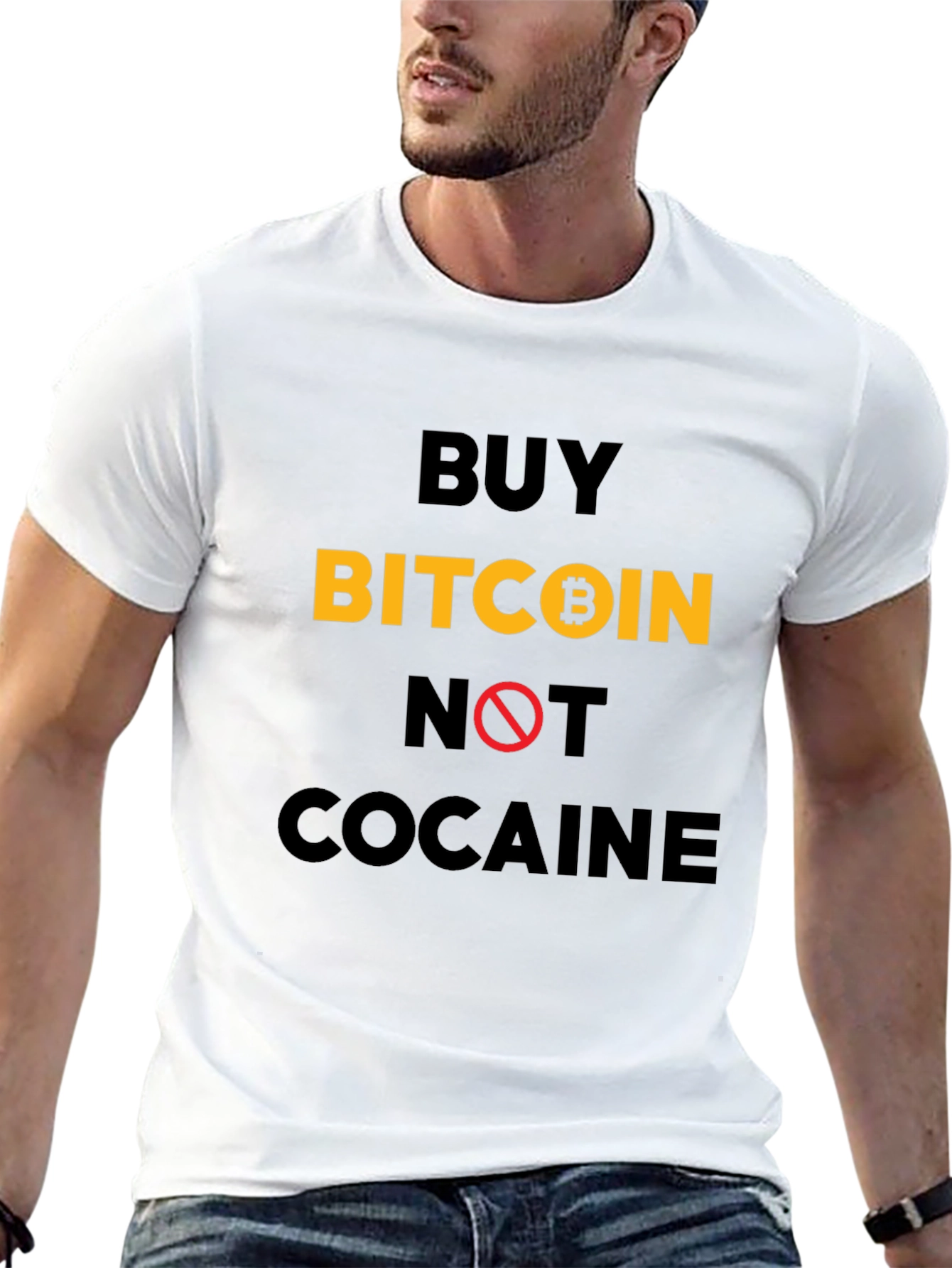 Buy Bitcoin Not Cocaine T-Shirt